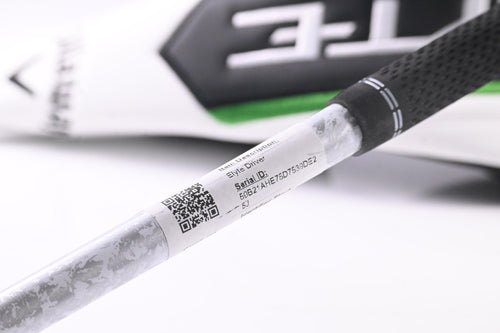 Left Hand Callaway Elyte Driver / 10.5 Degree / Stiff Flex Denali Charcoal 50