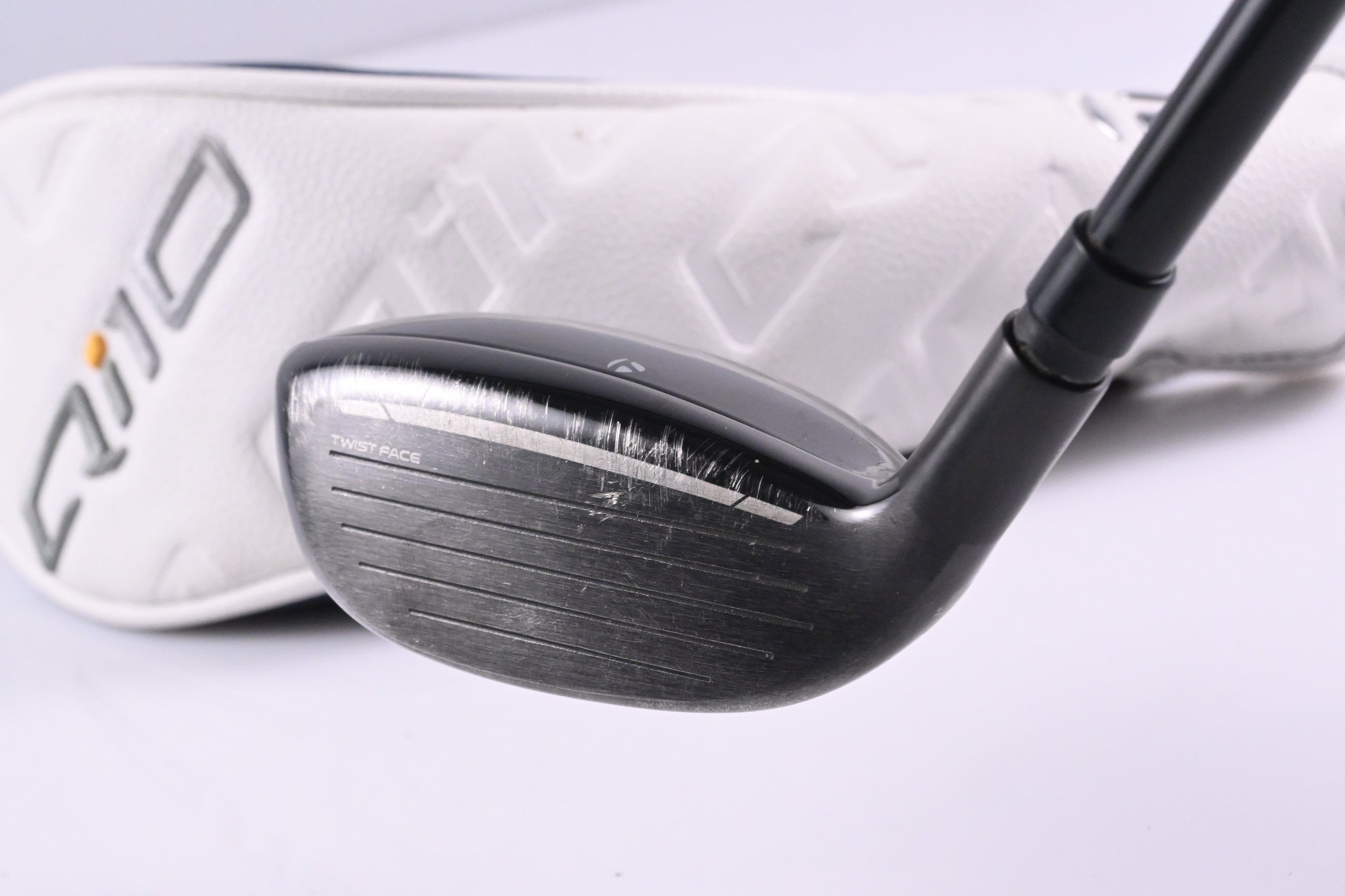 Taylormade Qi10 #3 Hybrid / 19 Degree / Stiff Flex Ventus TR Blue 7 Shaft