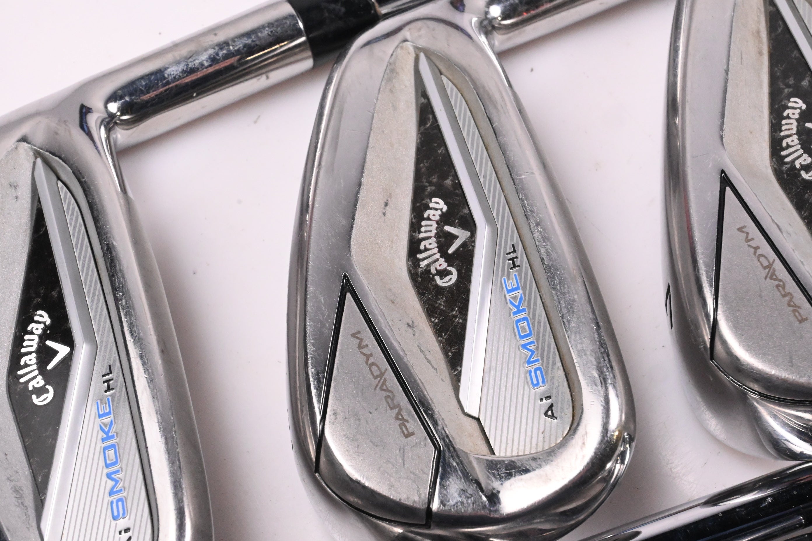 Callaway Paradym Ai Smoke HL Irons / 5-PW / Regular Flex Elevate MPH 85 Shafts