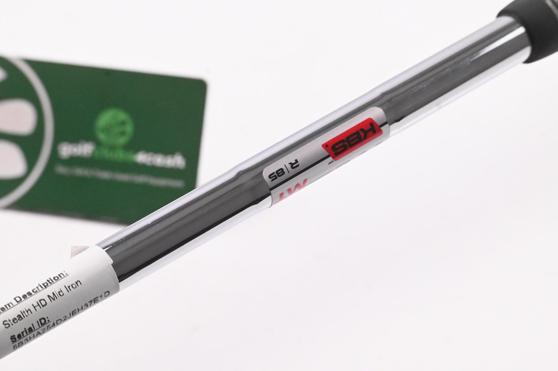 Left Hand Taylormade Stealth HD #7 Iron / 34 Degree / Regular Flex KBS Max MT 85