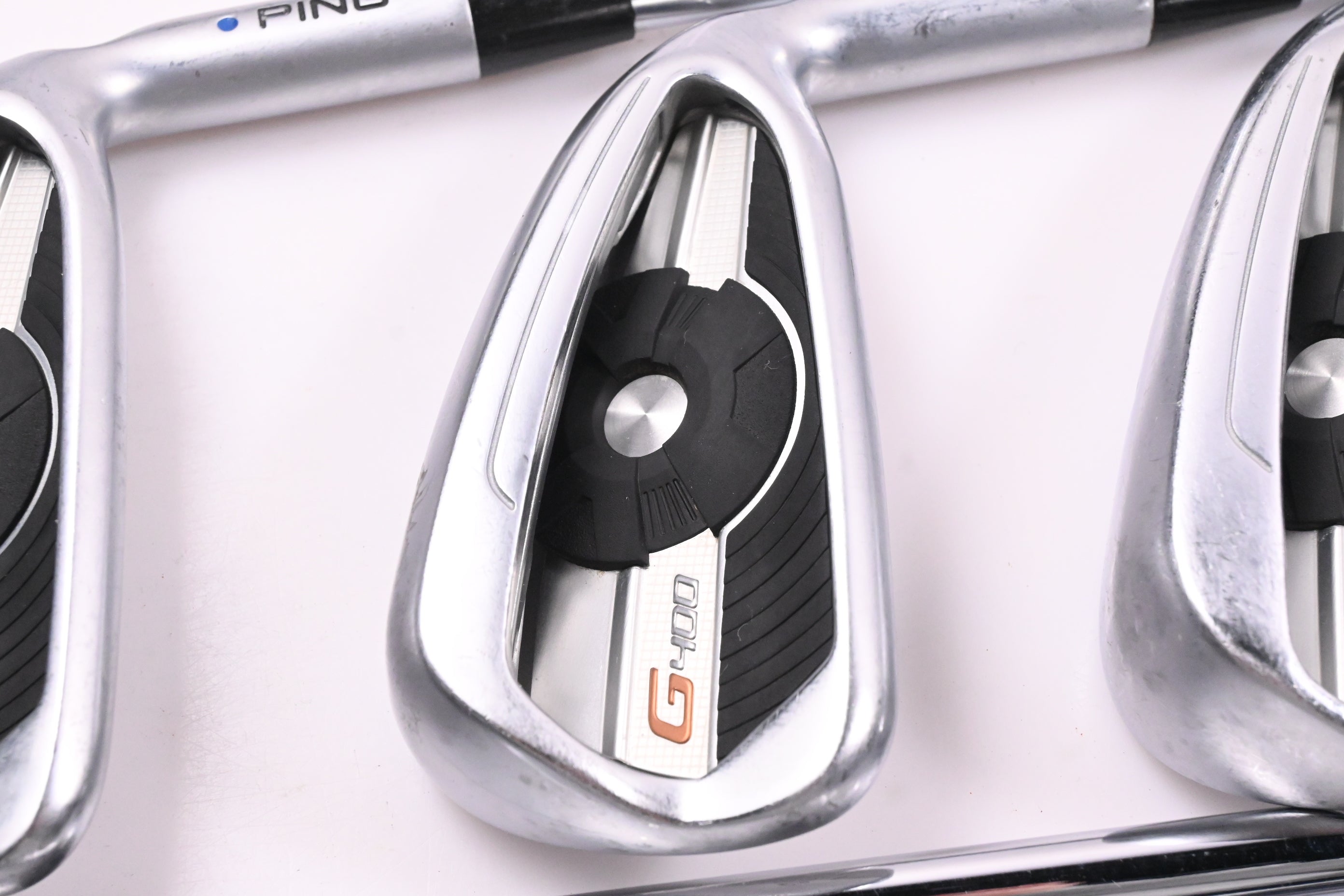 Ping G400 Irons / 5-PW+UW / Blue Dot / Regular Flex Ping AWT 2.0 Shafts