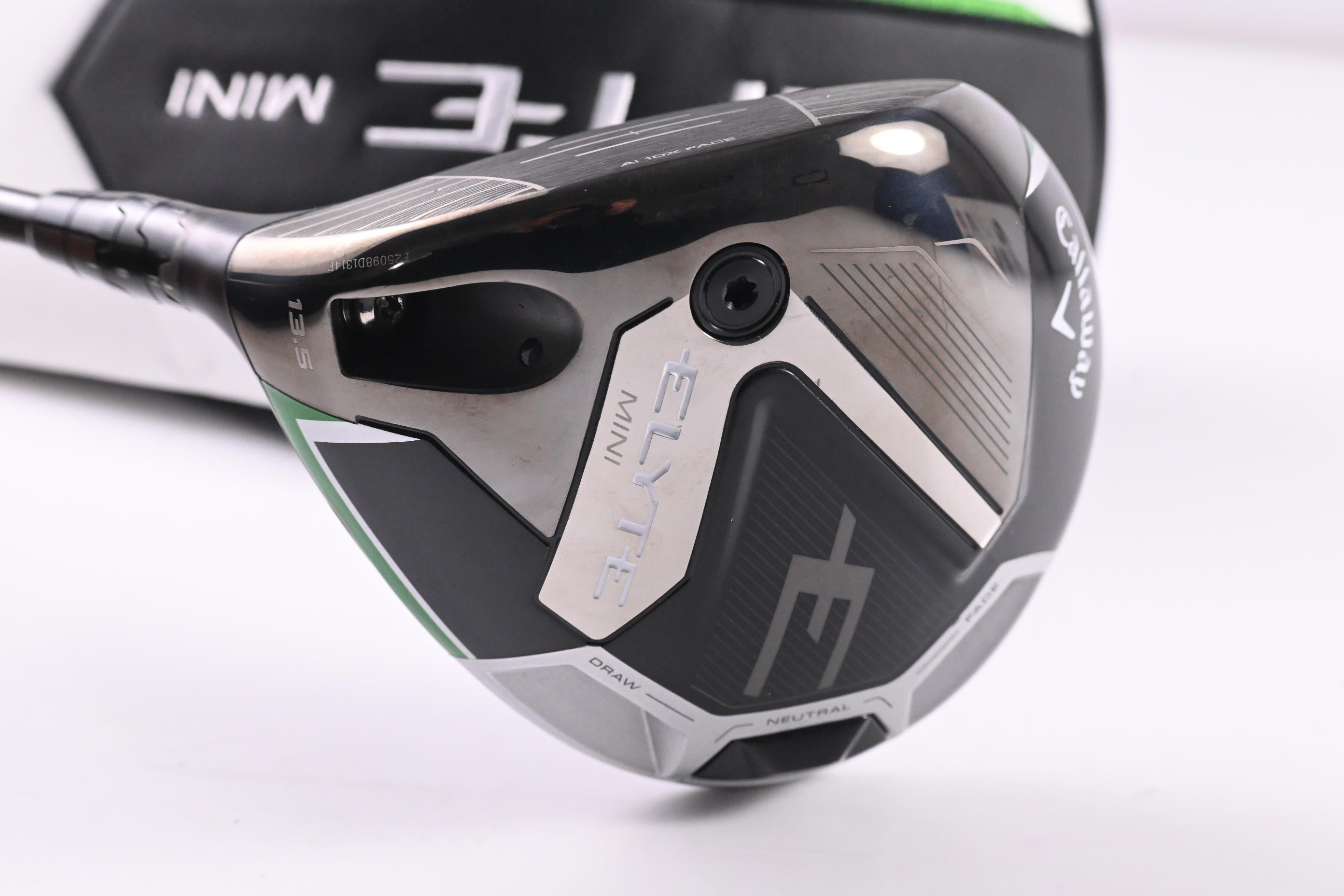 Left Hand Callaway Elyte Mini Driver / 13.5 Degree / X-Flex Tensei AV White 65