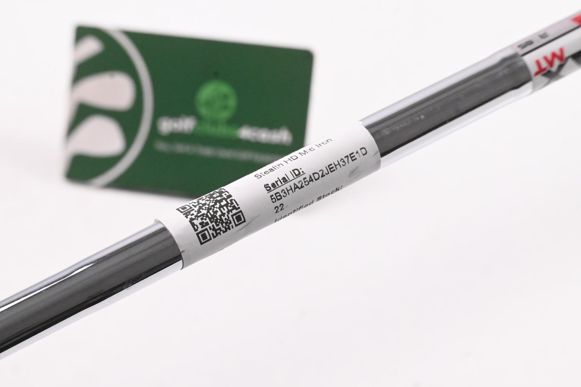 Left Hand Taylormade Stealth HD #7 Iron / 34 Degree / Regular Flex KBS Max MT 85