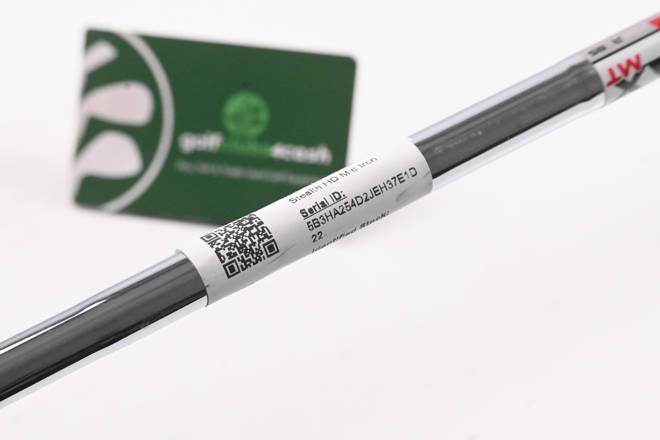 Left Hand Taylormade Stealth HD #7 Iron / 34 Degree / Regular Flex KBS Max MT 85