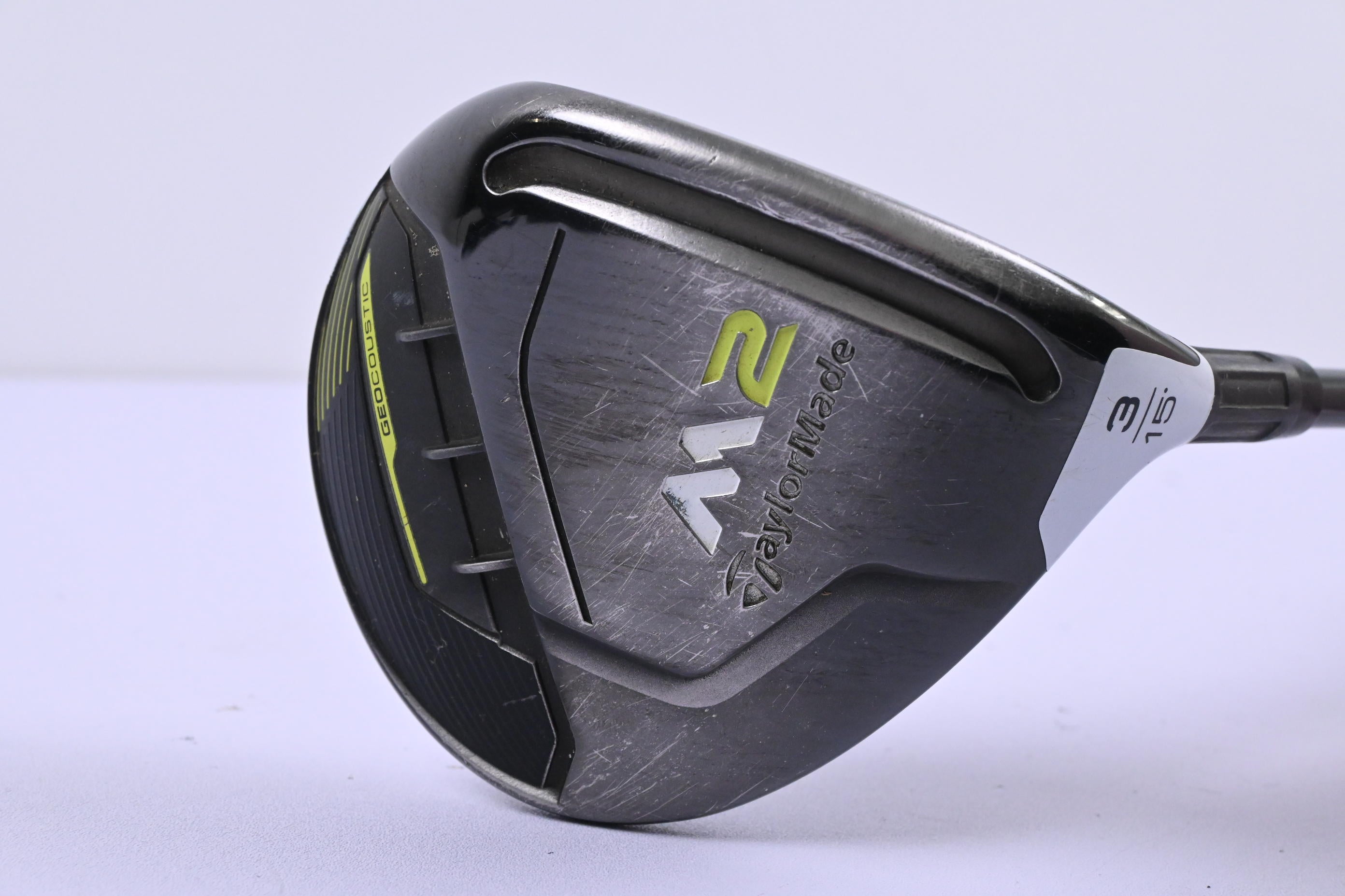 Taylormade M2 2017 #3 Wood / 15 Degree / Stiff Flex Taylormade REAX 65 Shaft