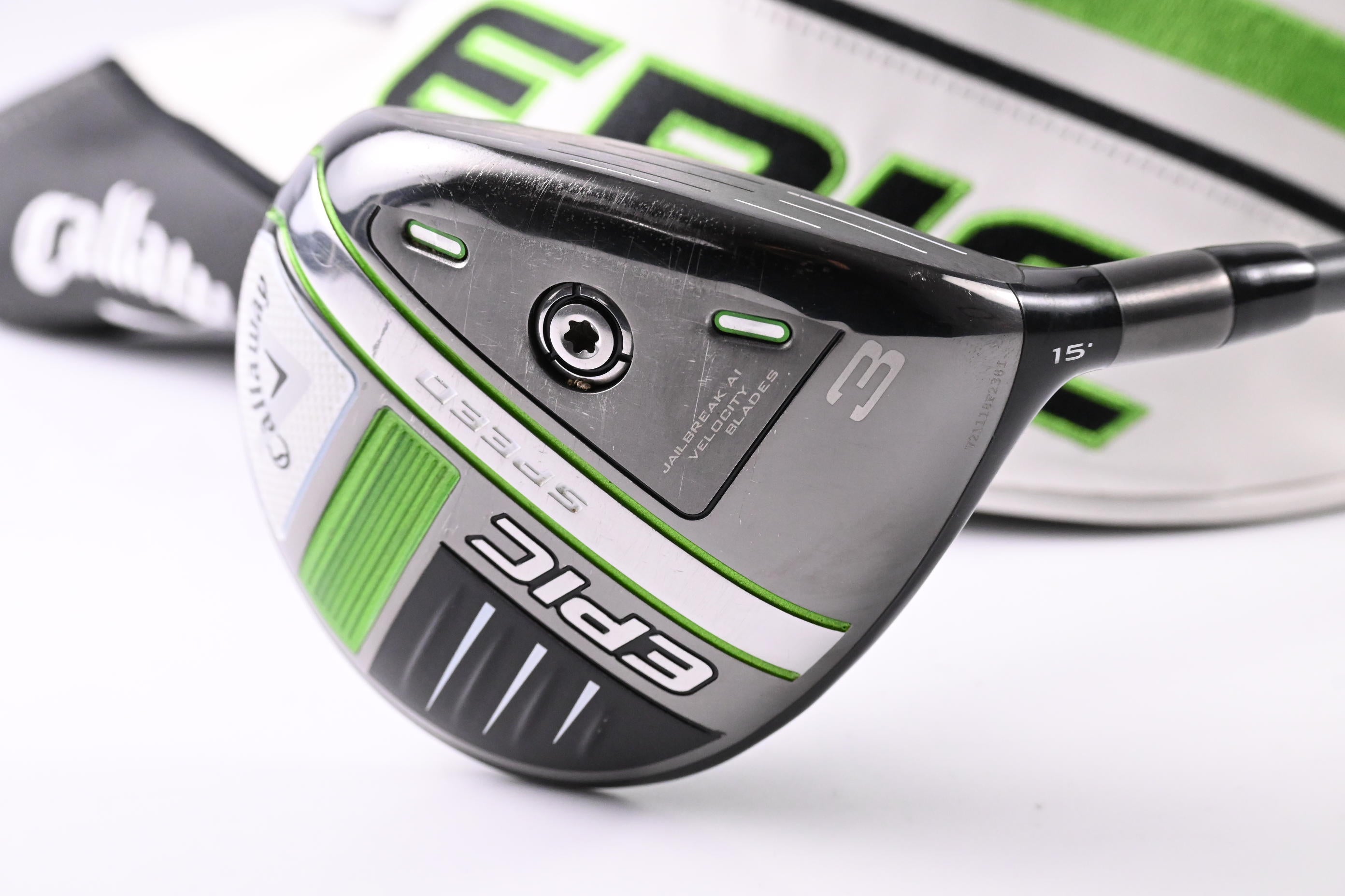 Callaway Epic Speed #3 Wood / 15 Degree / Stiff Flex HZRDUS Smoke IM10 70 Shaft