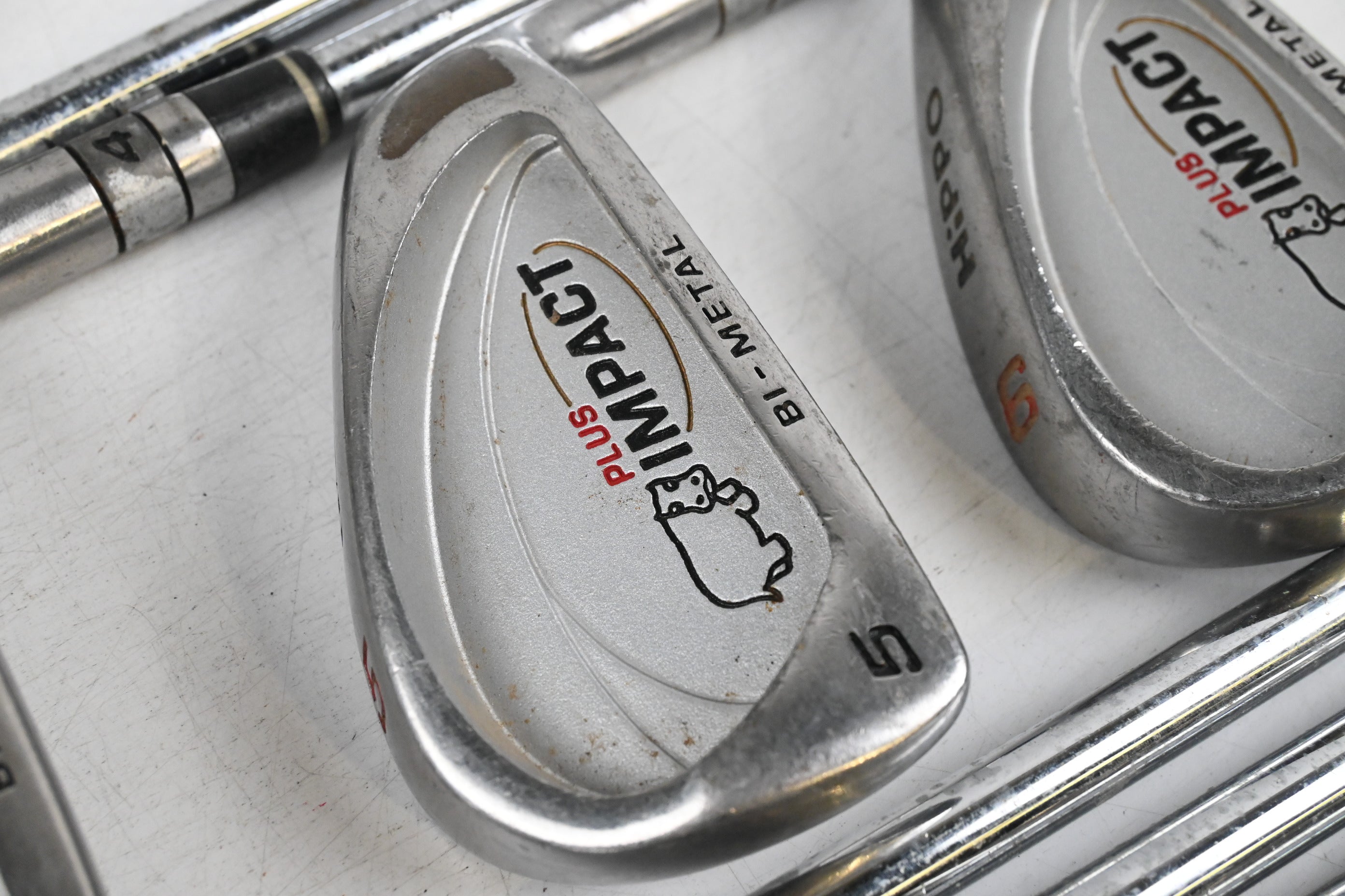 Hippo Plus Impact Irons / 3-PW+SW / Regular Flex Hippo ETS Shafts