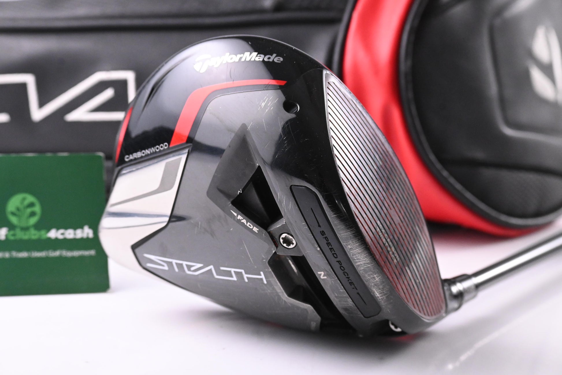 Taylormade Stealth Plus Driver / 9 Degree / Stiff Flex Mitsubishi Kai'Li White 60