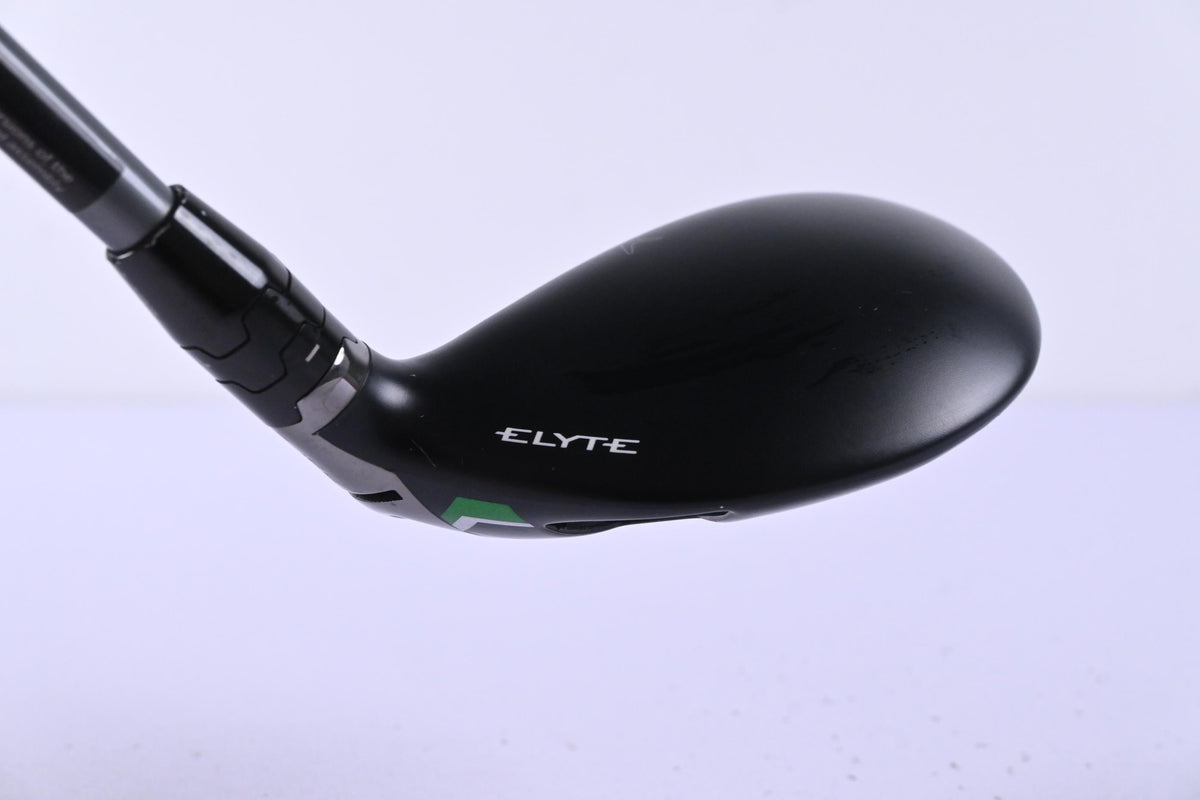 Callaway Elyte #4 Hybrid / 22 Degree / Stiff Flex Denali Charcoal 70 Shaft