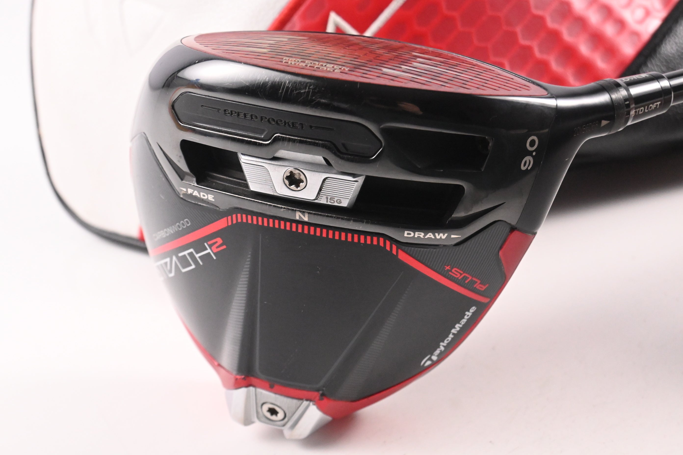 Taylormade Stealth 2 Plus Driver / 9 Degree / Stiff Flex HZRDUS Black 60 Shaft