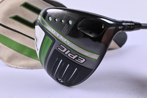 Callaway Epic Speed Driver / 9 Degree / Regular Flex HZRDUS Smoke iM10 50 Shaft