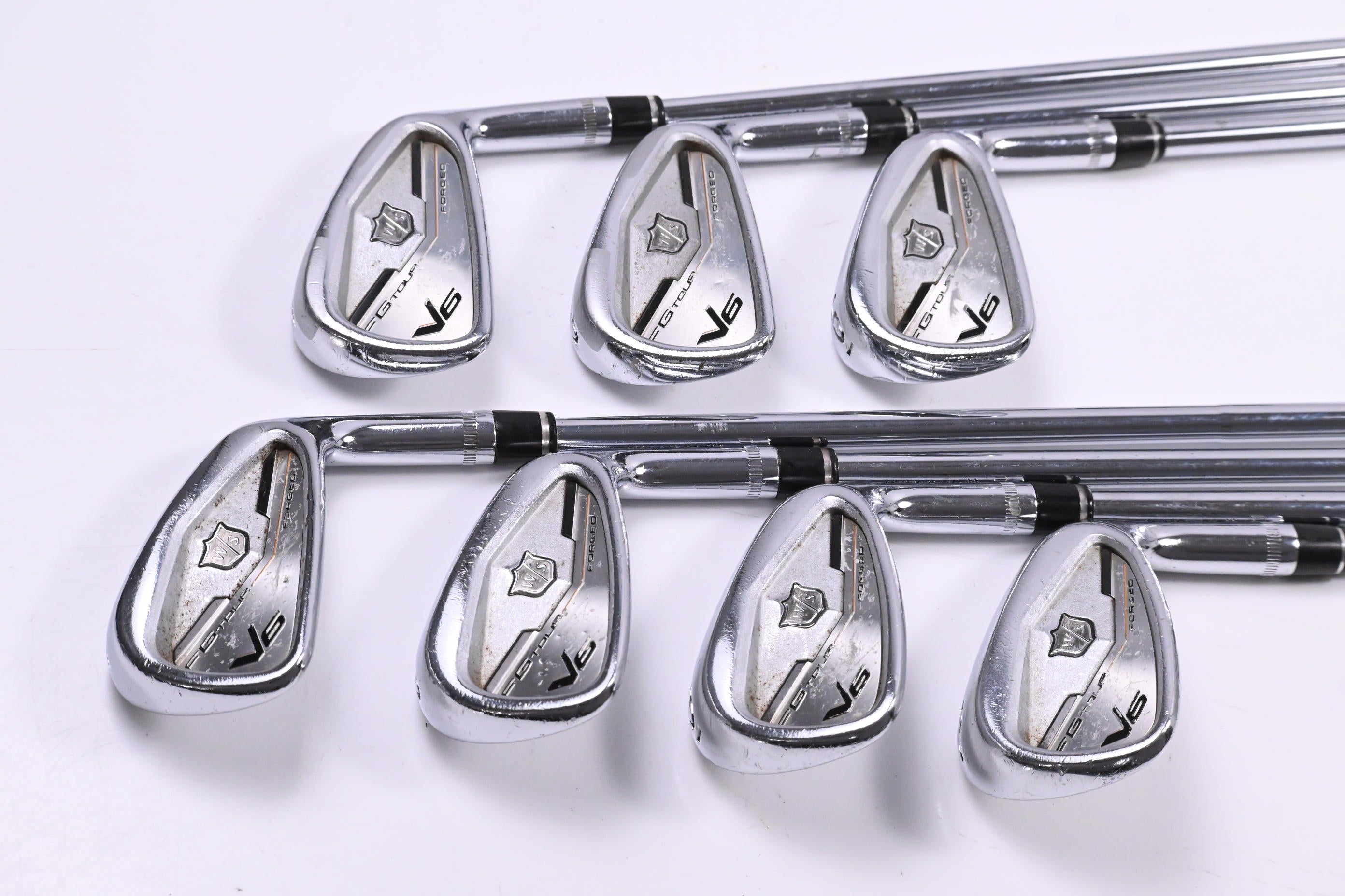 Wilson FG Tour V6 Irons / 4-PW / Stiff Flex True Temper Dynamic Gold S300 Shafts
