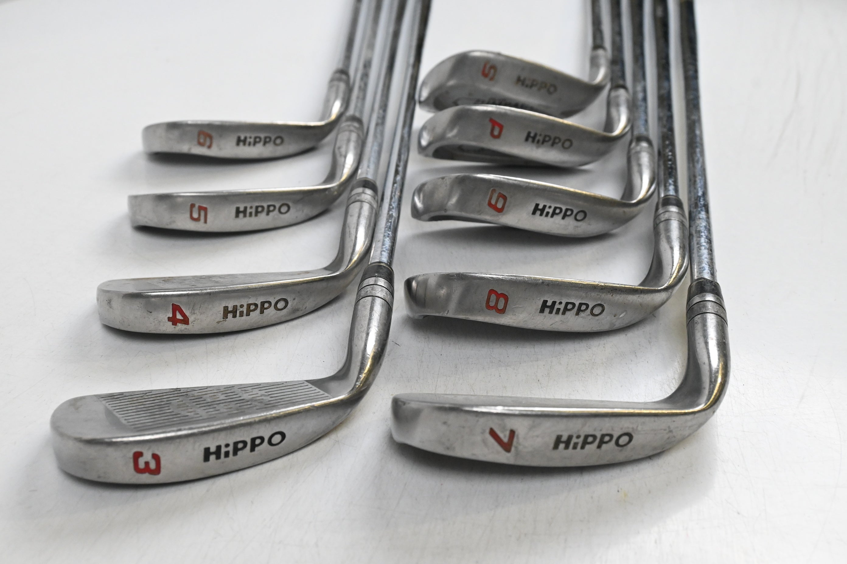 Hippo Plus Impact Irons / 3-PW+SW / Regular Flex Hippo ETS Shafts