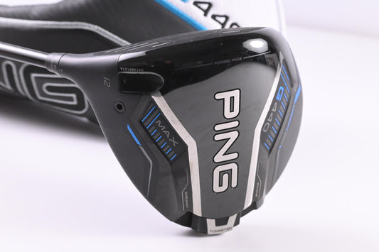 Left Hand Ping G440 Max Driver / 12 Degree / X-Flex Tour AD DI-7 Black Shaft