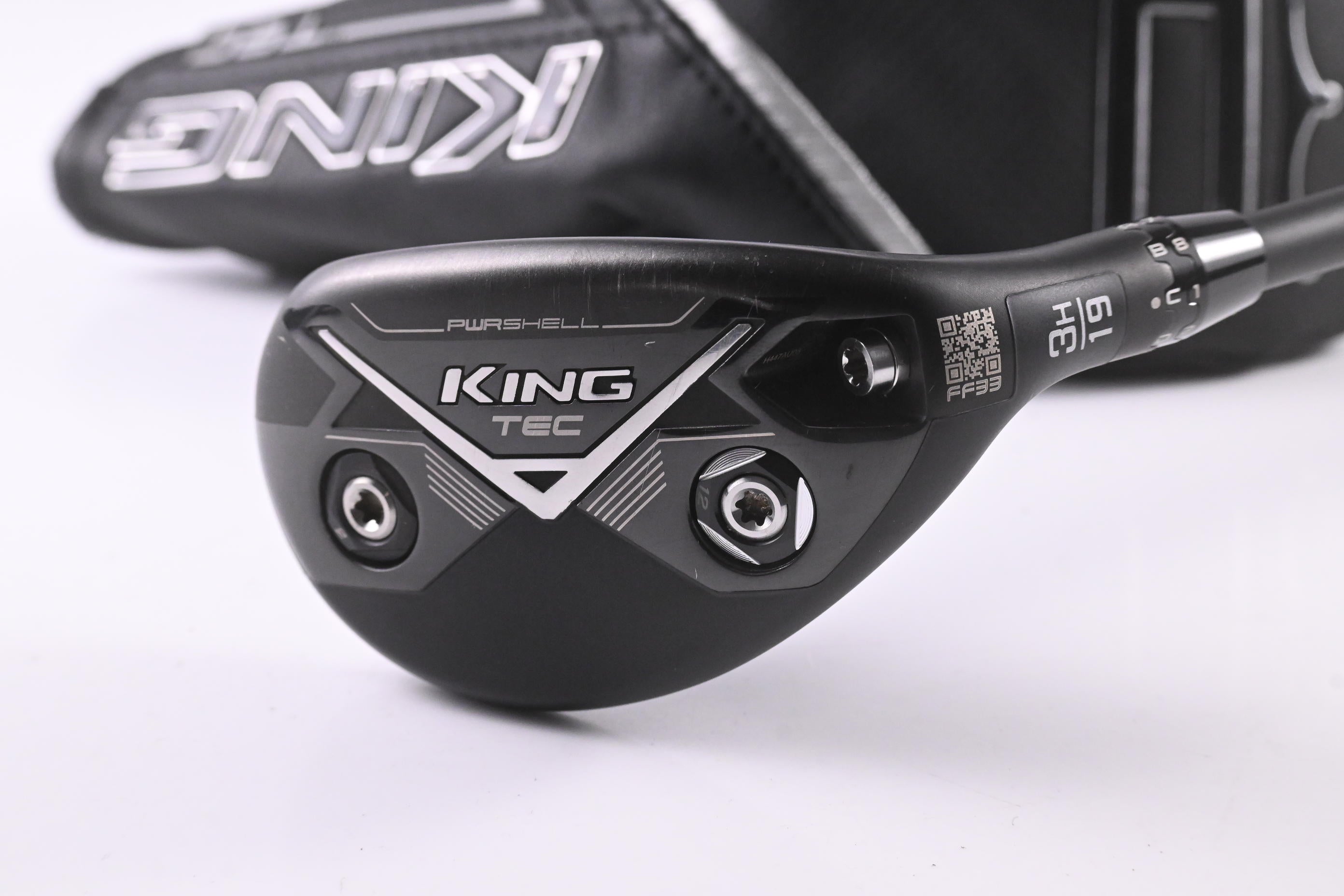 Cobra King Tec 2025 #3 Hybrid / 19 Degree / Stiff Flex MMT 80 Shaft
