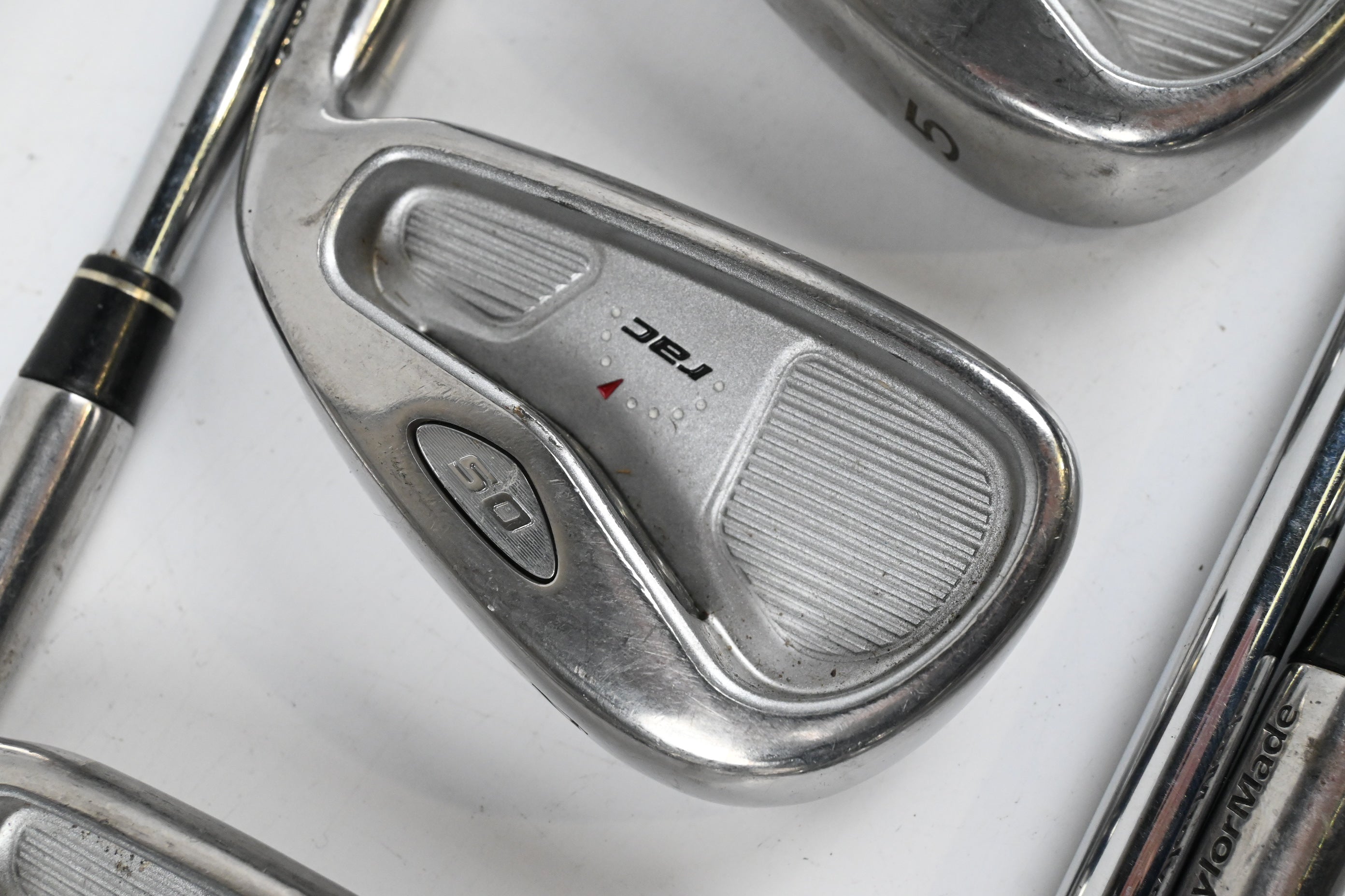 Taylormade RAC OS Irons / 3-9i / Regular Flex T-Step Ultralite Shafts
