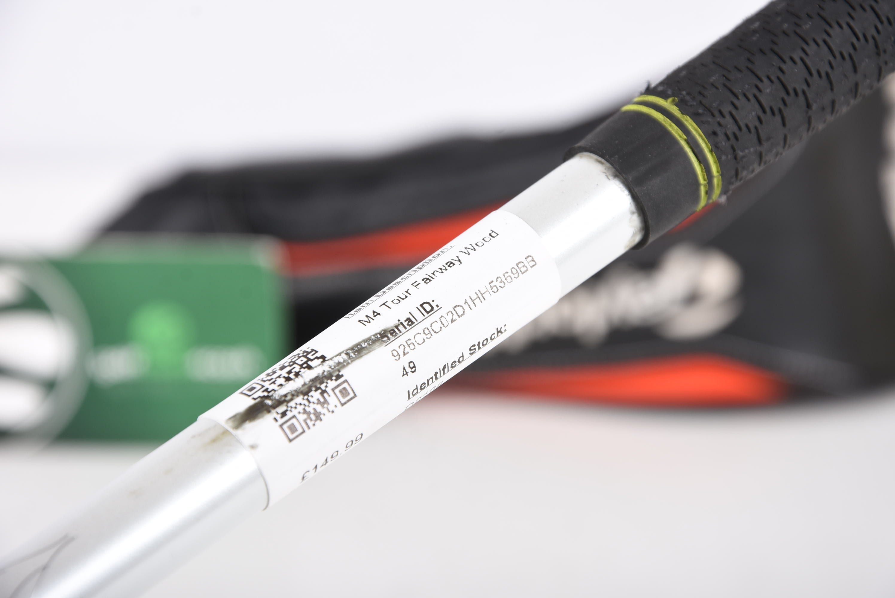 Taylormade M4 Tour #3 Wood / 15 Degree / Stiff Flex Kuro Kage Silver Series Shaft