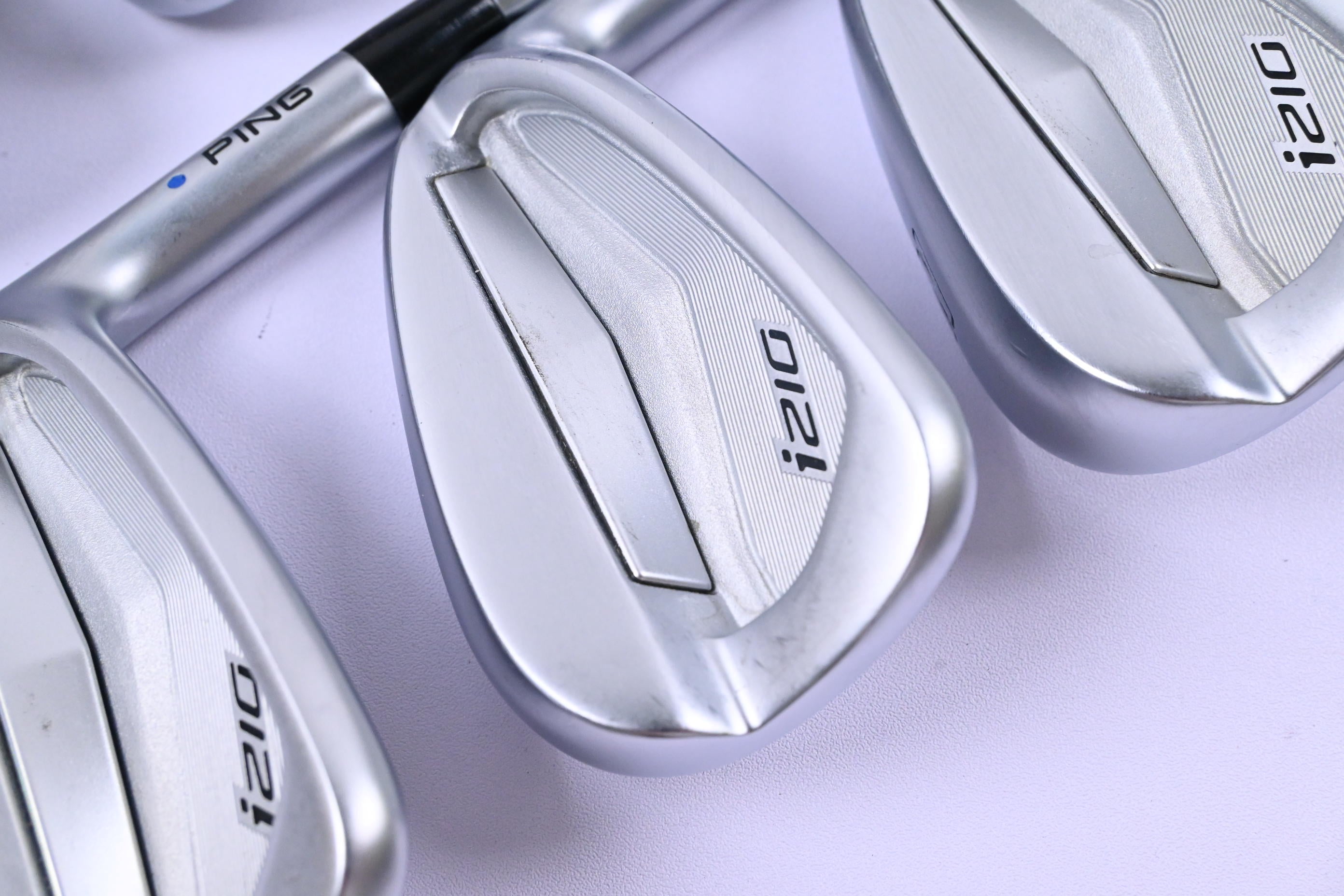 Ping i210 Irons / 5-PW / Blue Dot / Regular Flex Dynamic Gold Mid 100 Shafts