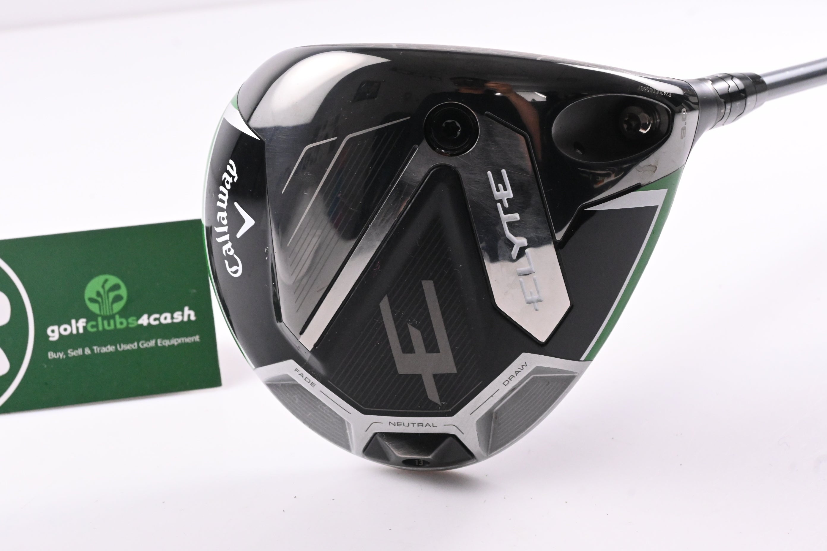 Callaway Elyte Driver / 9 Degree / Stiff Flex Project X Denali Charcoal 60 Shaft