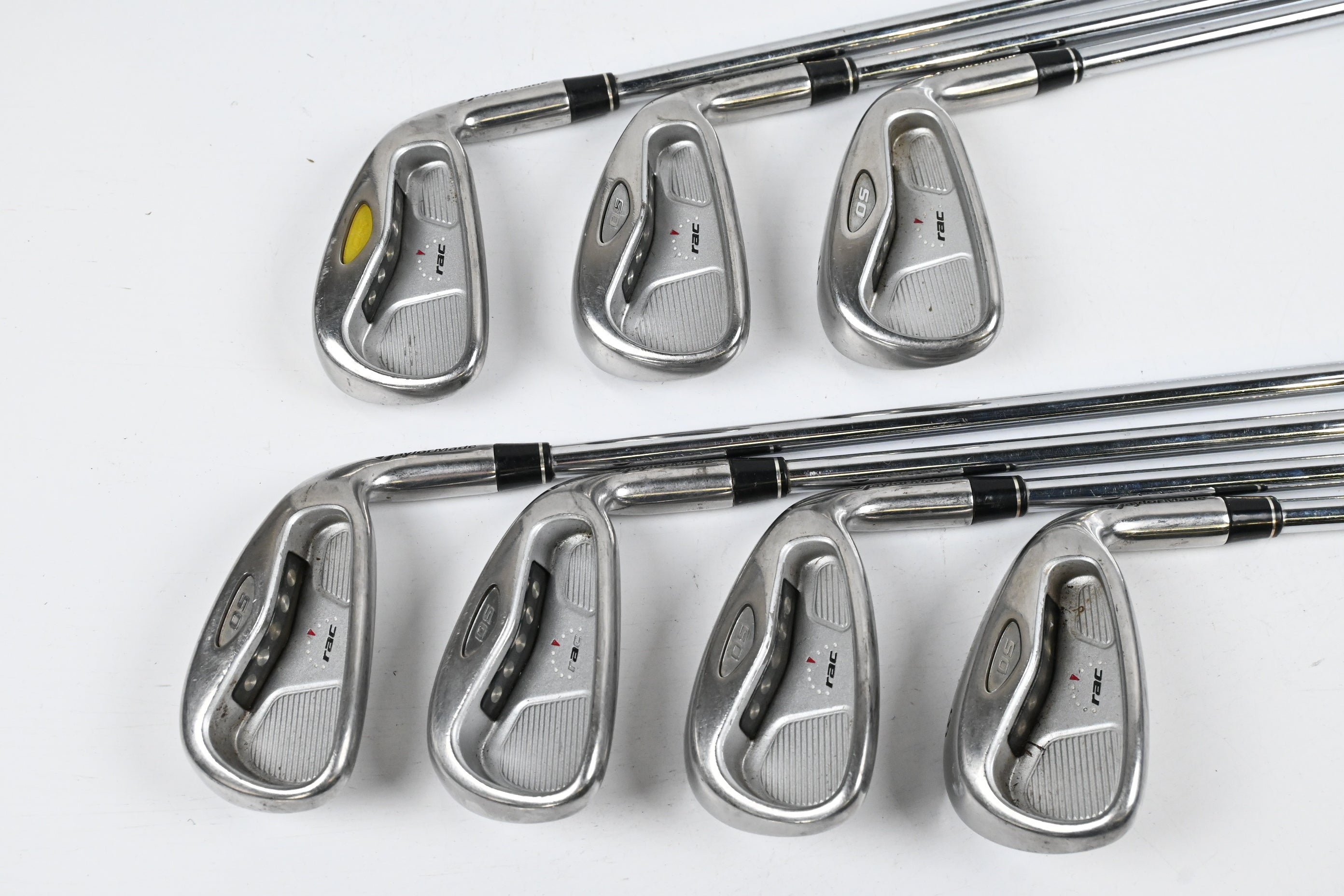 Taylormade RAC OS Irons / 3-9i / Regular Flex T-Step Ultralite Shafts