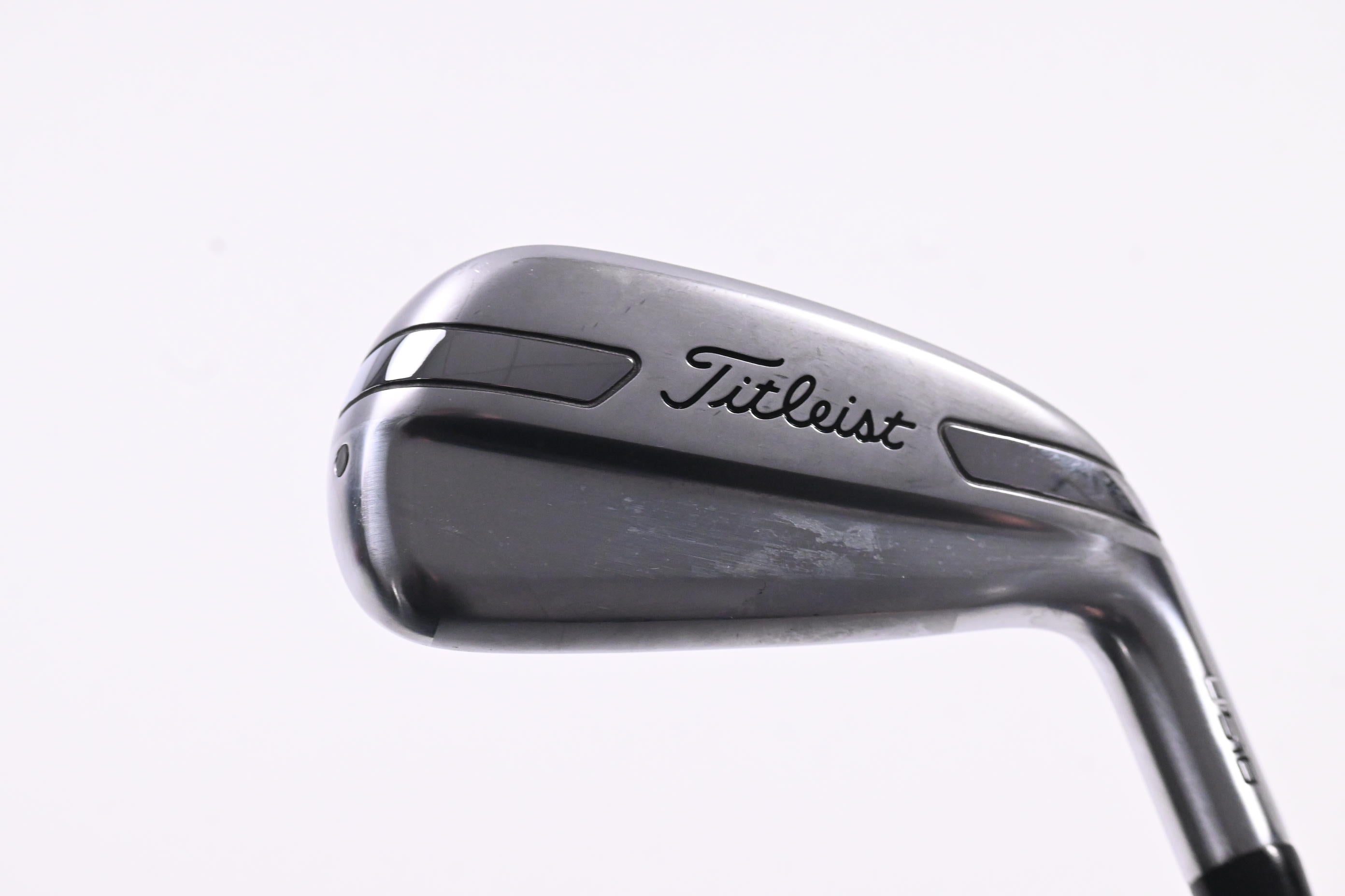 Titleist U510 #2 Iron / 18 Degree / Stiff Flex HZRDUS Smoke Black 90 Shaft