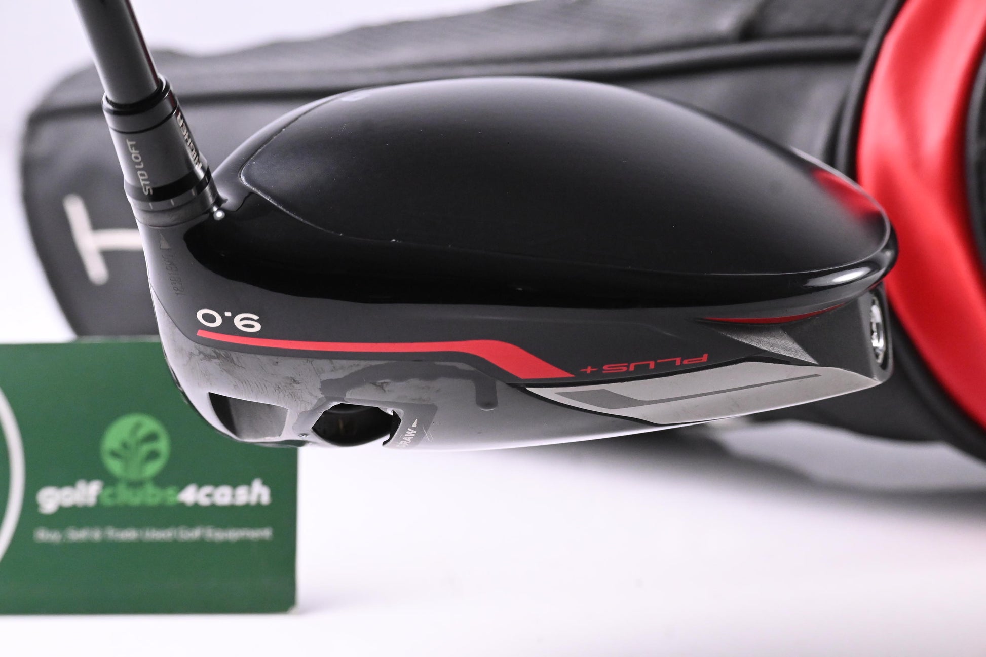 Taylormade Stealth Plus Driver / 9 Degree / Stiff Flex Mitsubishi Kai'Li White 60