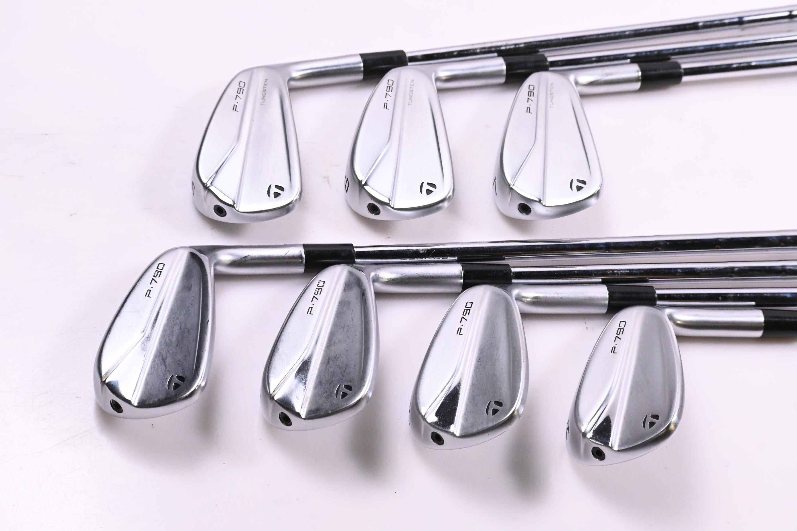 Taylormade P790 2021 Irons / 5-PW+AW / Regular Flex KBS Tour Lite Shafts