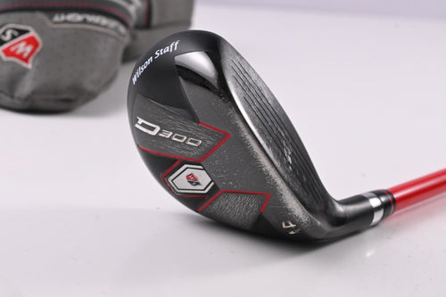 Wilson D300 #4 Hybrid / 22 Degree / Regular Flex Wilson D300 Superlite Shaft