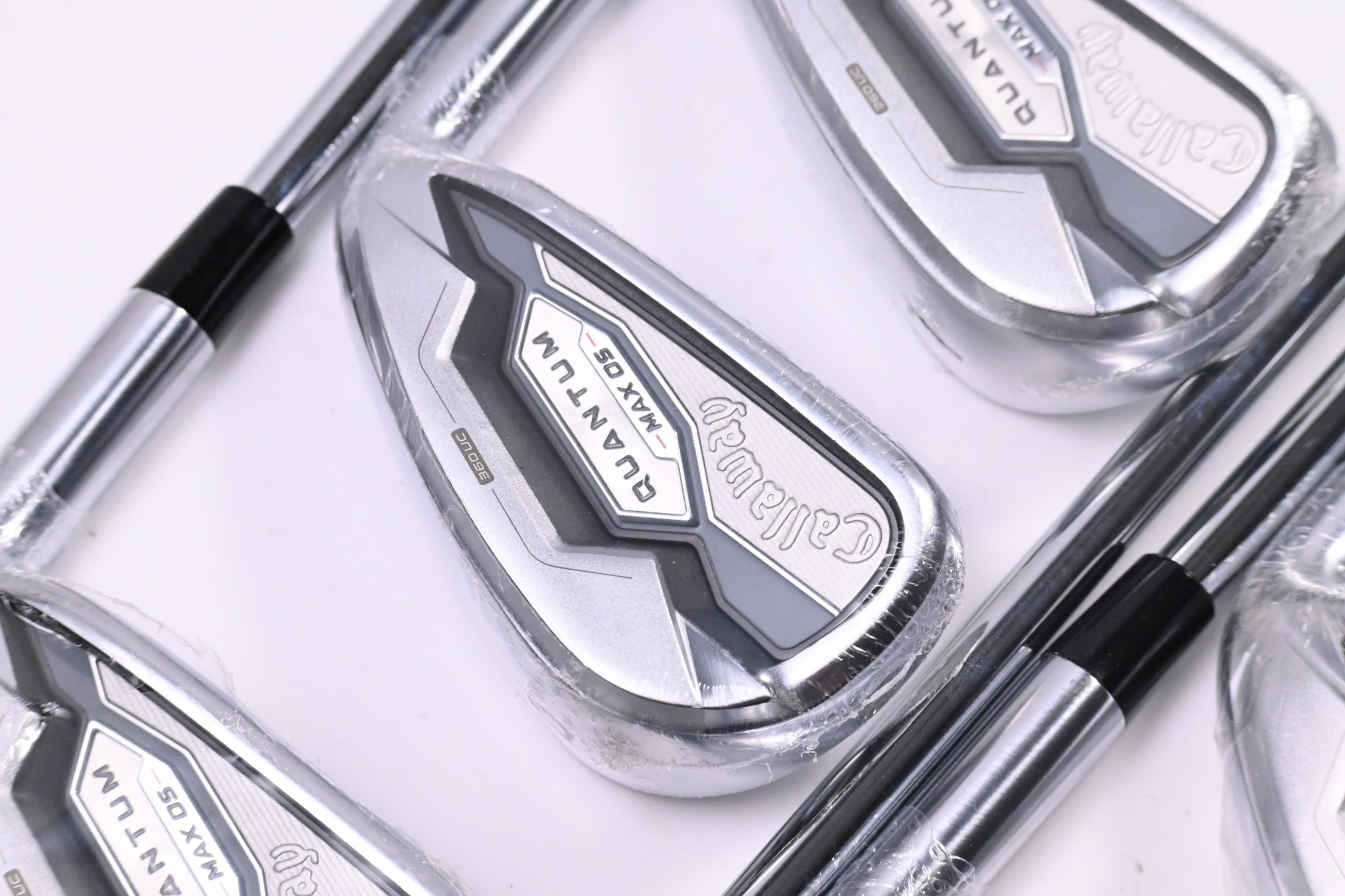 Callaway Quantum Max OS Irons / 5-PW+AW / Regular Flex Elevate 85 Shafts