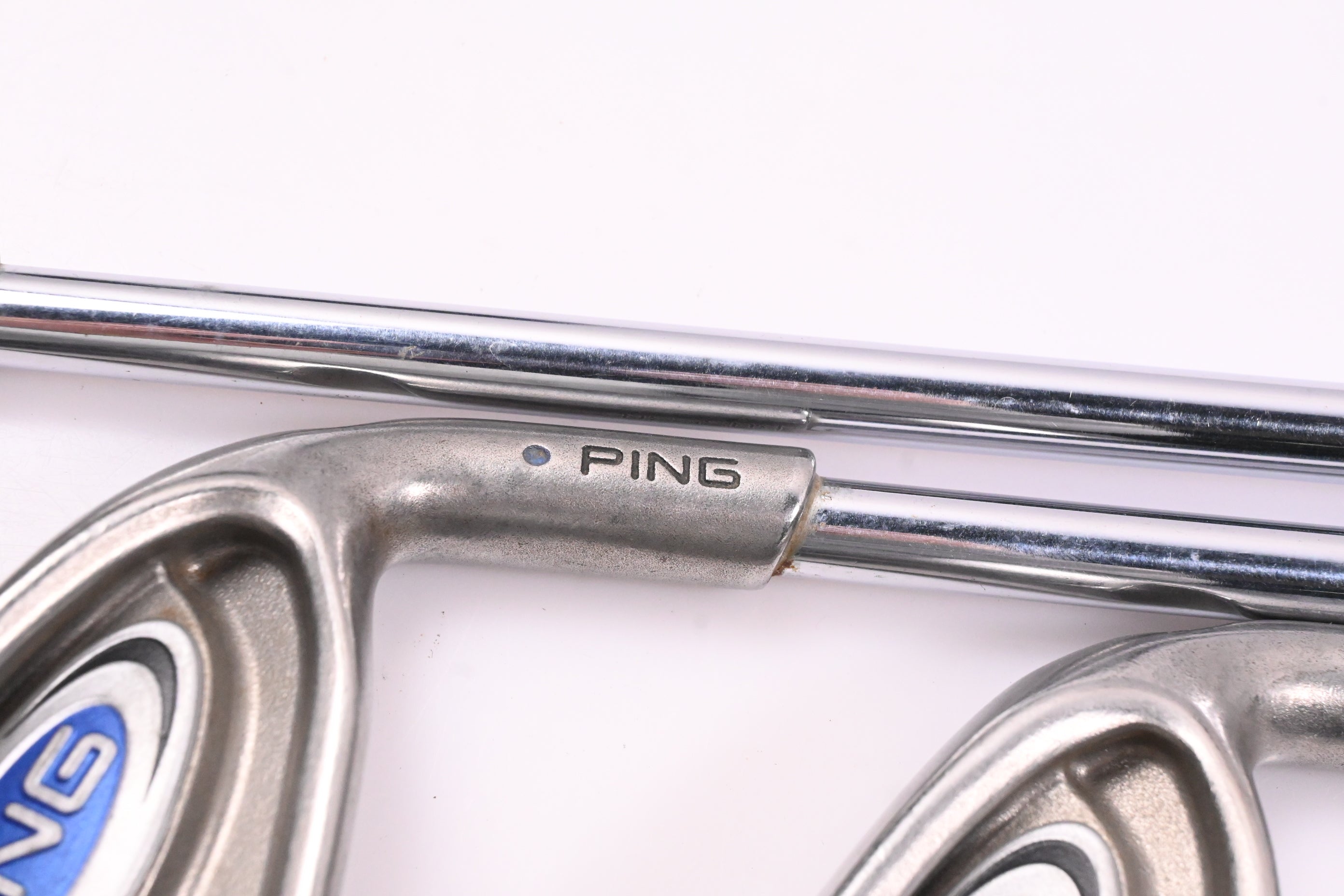 Ping i5 Irons / 4-PW / Blue Dot / Regular Flex Ping Steel Shafts