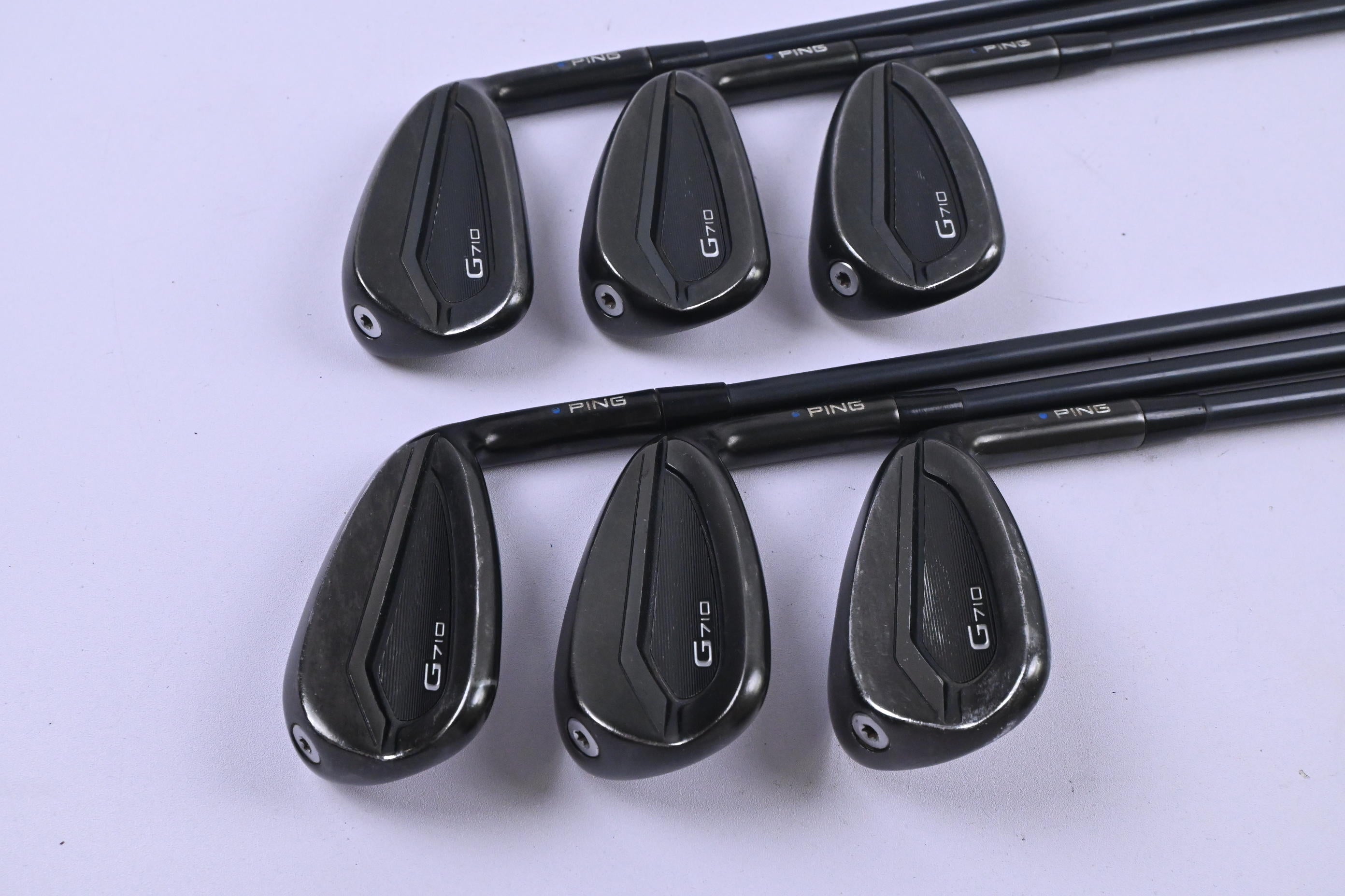 Ping G710 Irons / 6-PW+GW / Blue Dot / Senior Flex Ping Alta CB Red AWT Shafts