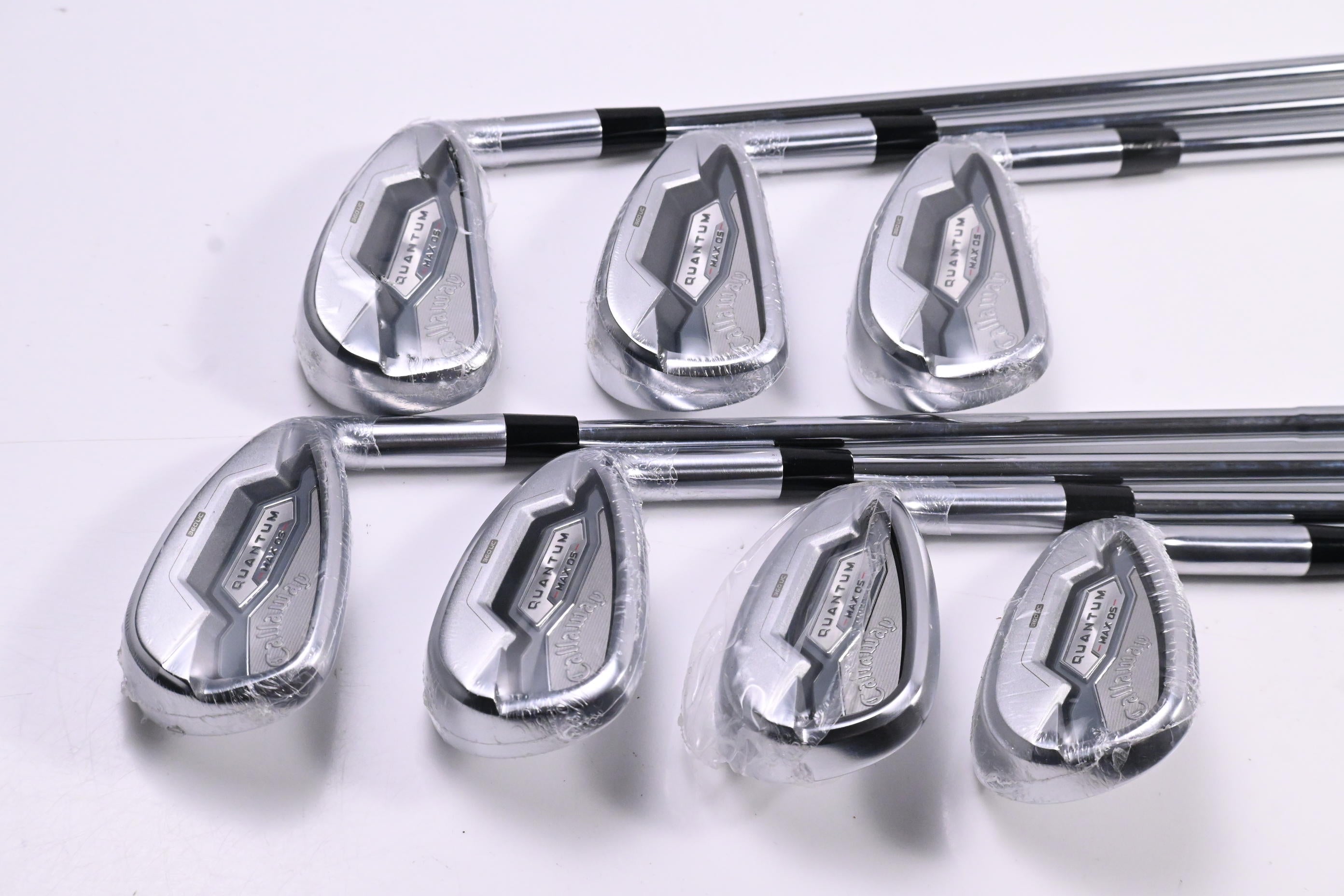 Callaway Quantum Max OS Irons / 5-PW+AW / Regular Flex Elevate 85 Shafts