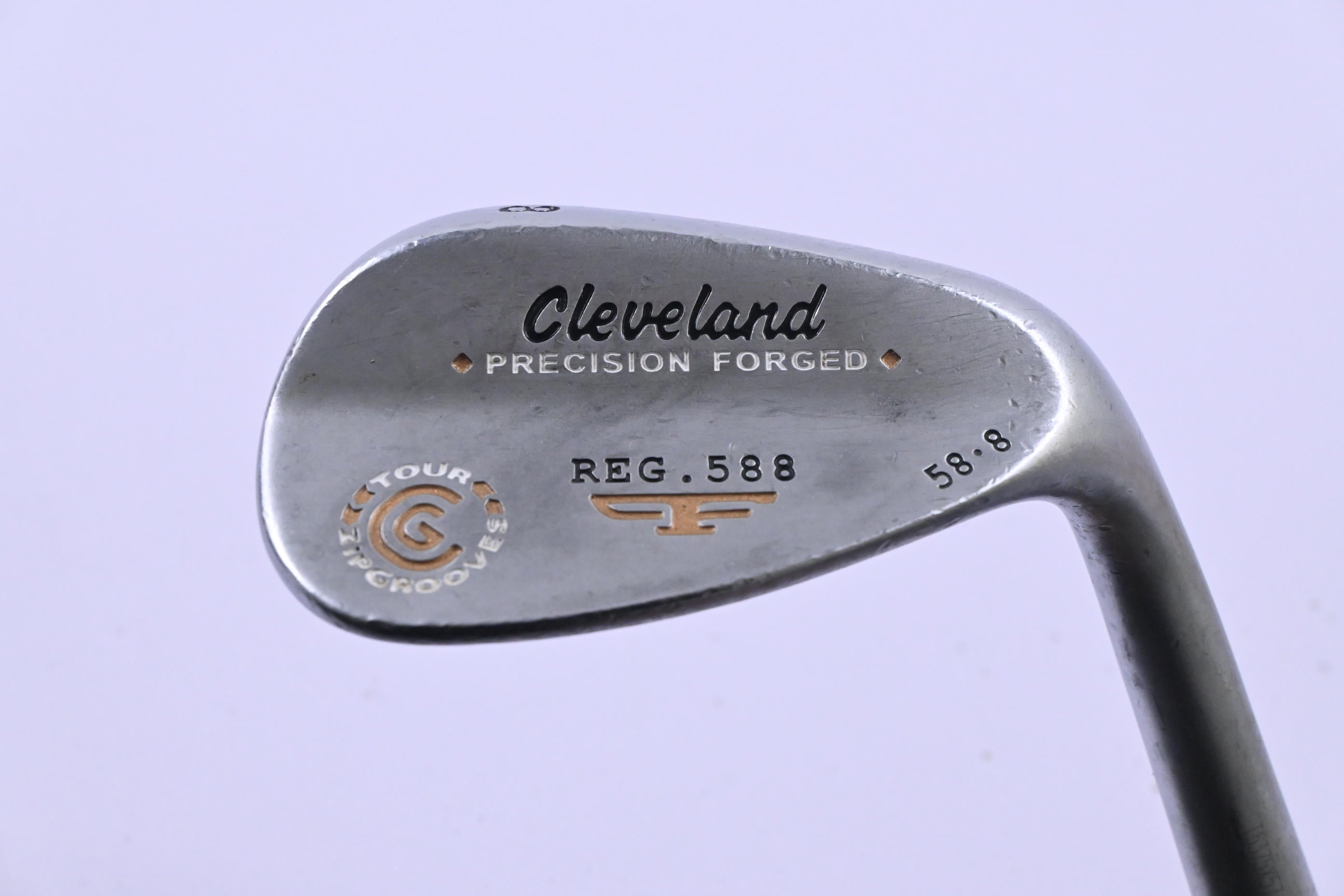 Cleveland 588 Precision Forged Lob Wedge / 58 Degree / Wedge Flex Steel Shaft