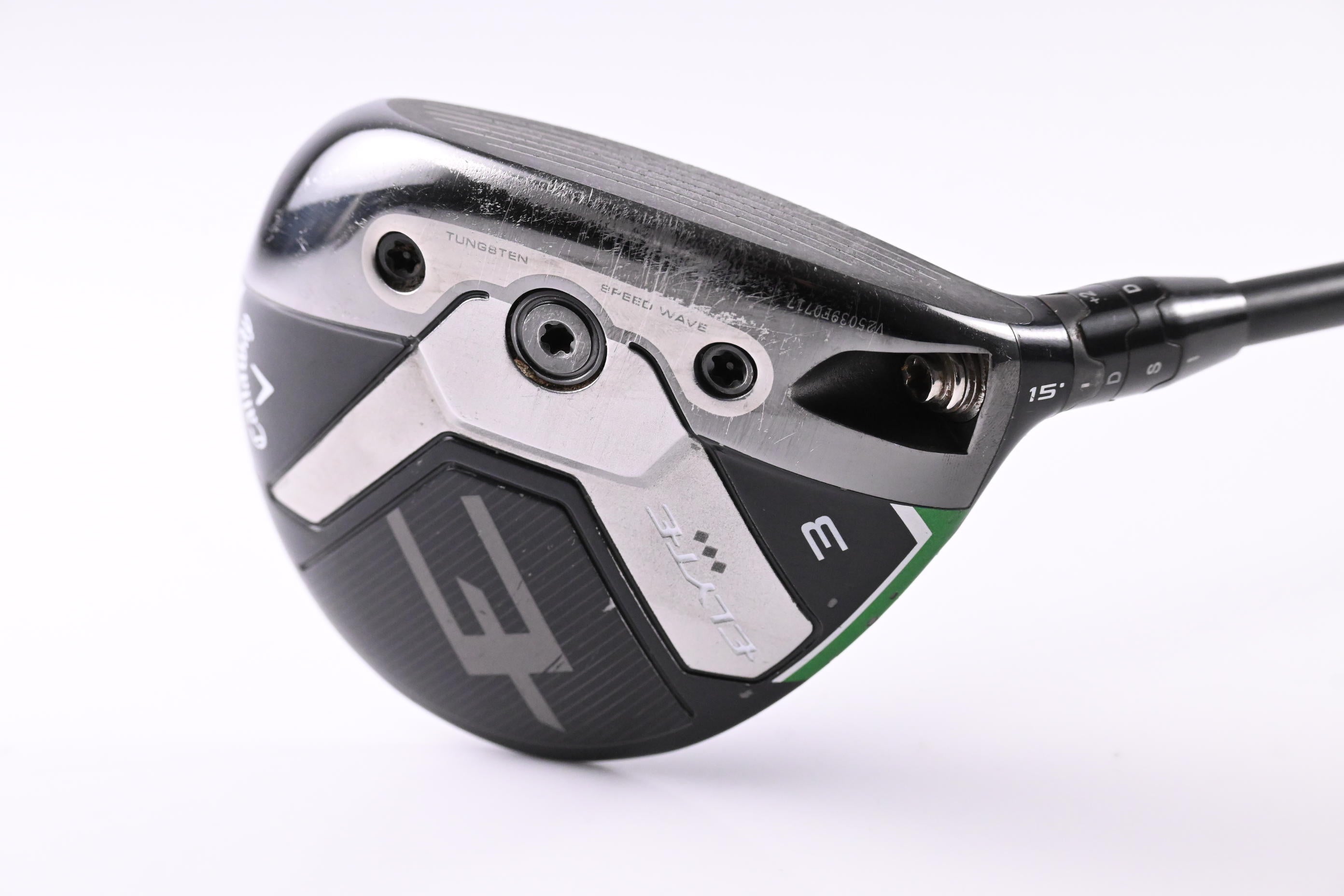 Callaway Elyte Triple Diamond #3 Wood / 15 Degree / Regular Flex Vanquish 50