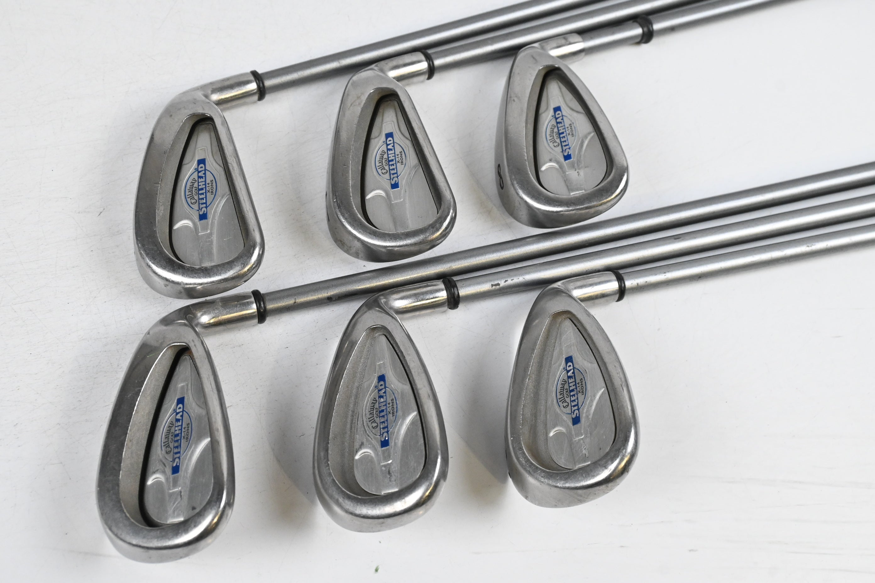 Callaway X-14 Irons / 6-PW+SW / Firm Flex Steelhead X-14 Shafts