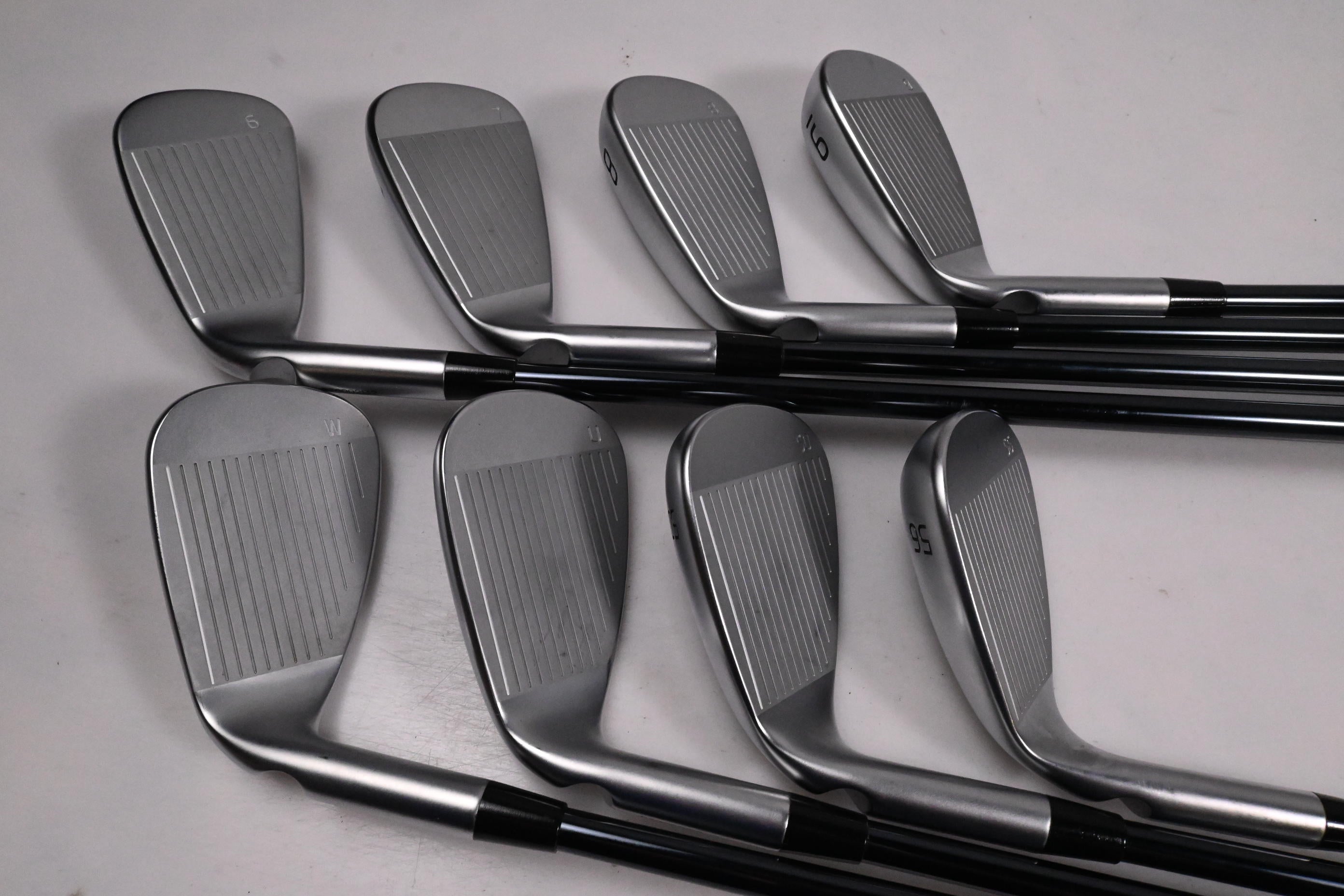 Ping G740 Irons / 6-PW+GW+50°+56° / Brown Dot / Senior Flex UST Recoil Dart 65