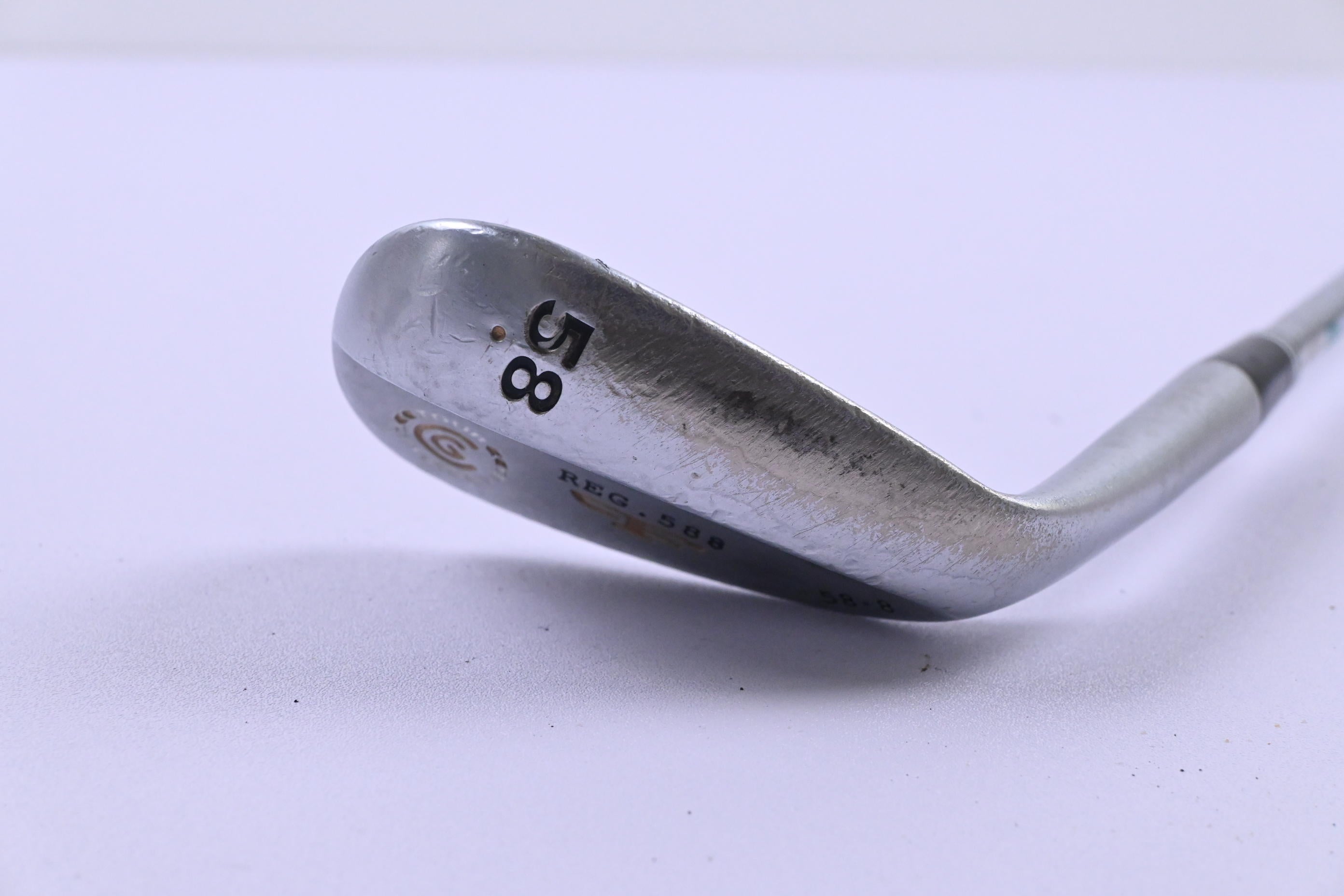 Cleveland 588 Precision Forged Lob Wedge / 58 Degree / Wedge Flex Steel Shaft