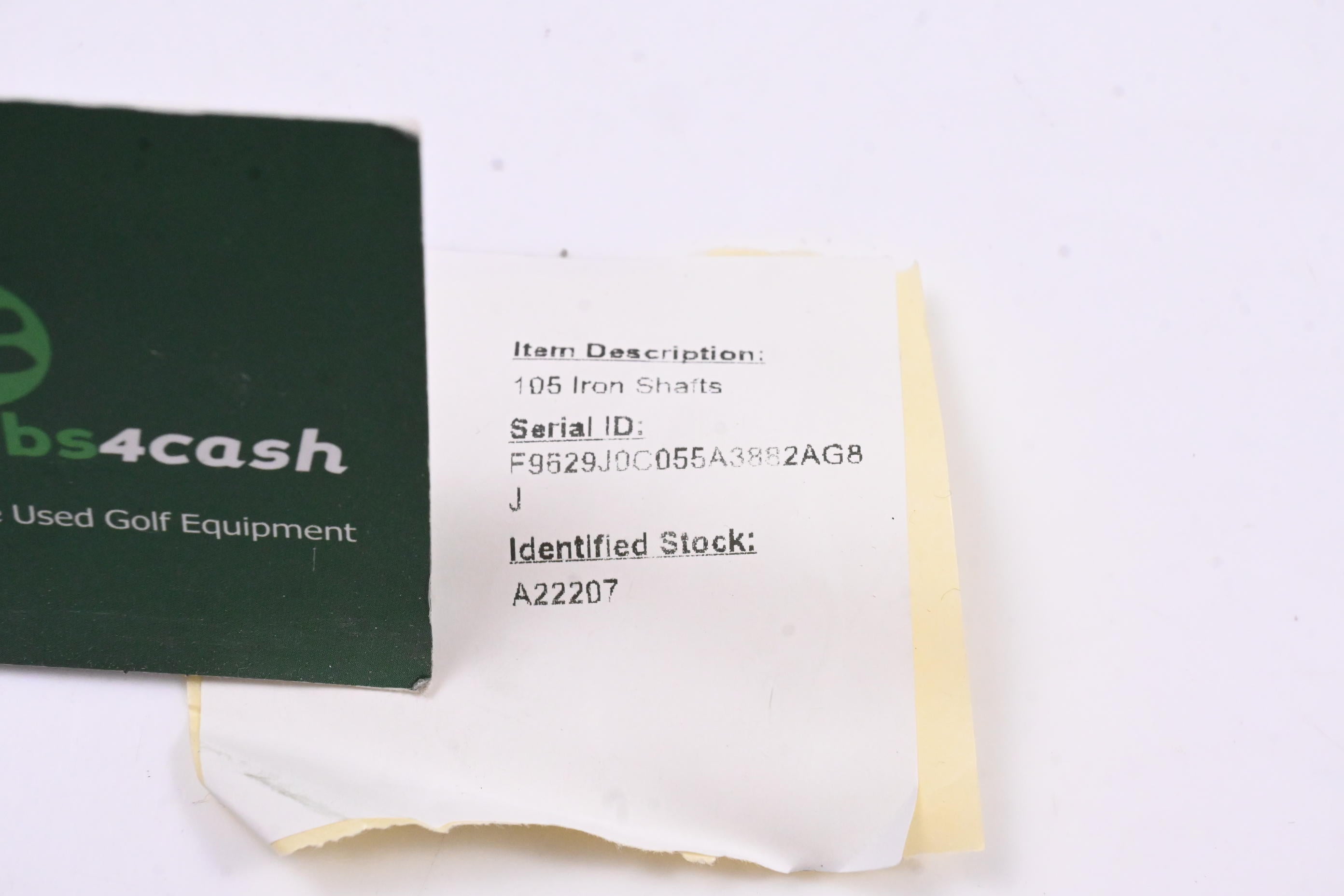 True Temper Dynamic Gold 105 Iron Shafts / Stiff Flex / Set of 3 / .355" Tip