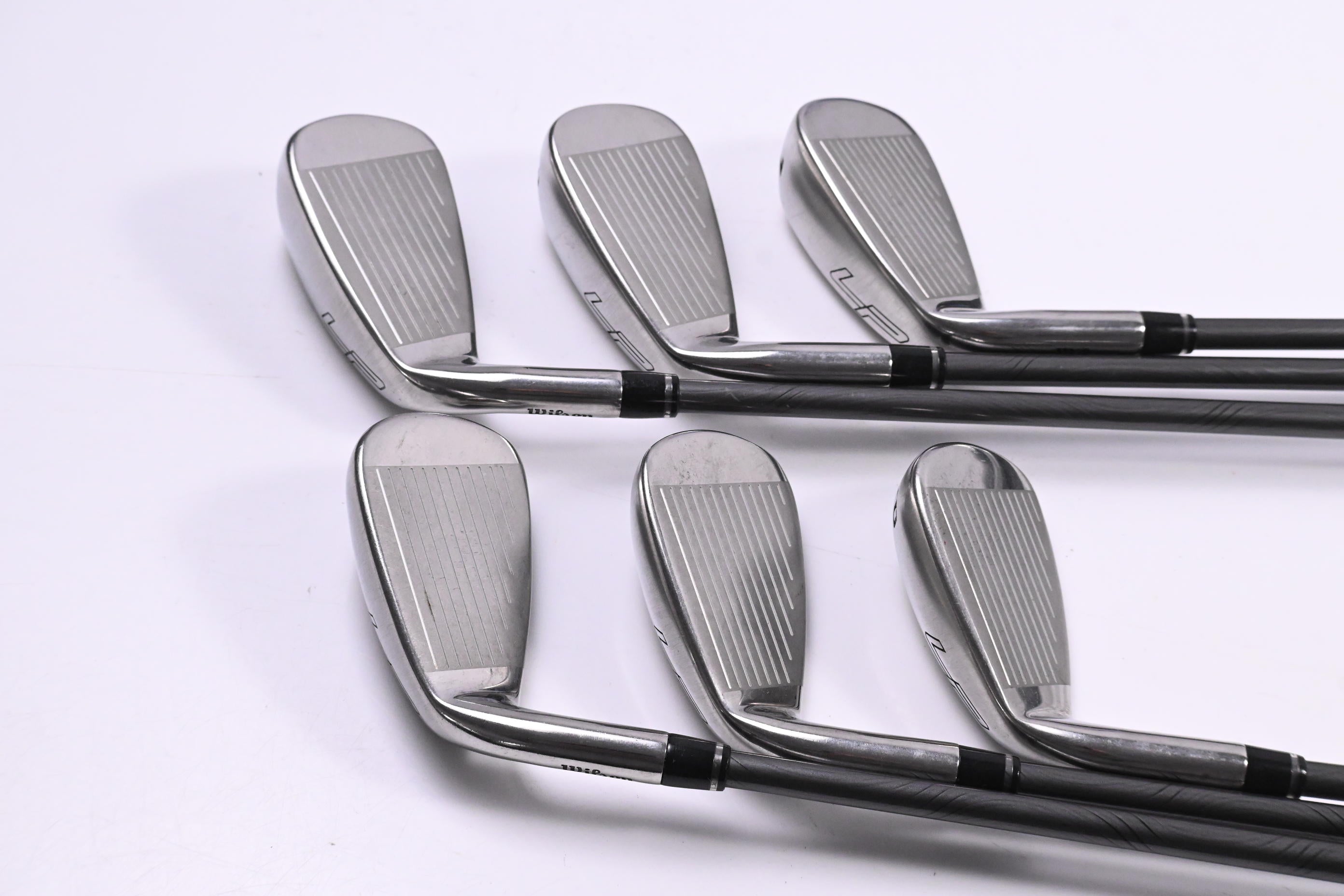 Wilson Launch Pad 2022 Irons / 5-PW / Senior Flex Evenflow Green 55 Shaft