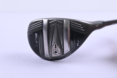 Cobra King F9 #3 Hybrid / 19 Degree / Stiff Flex Fujikura Atmos Silver 7