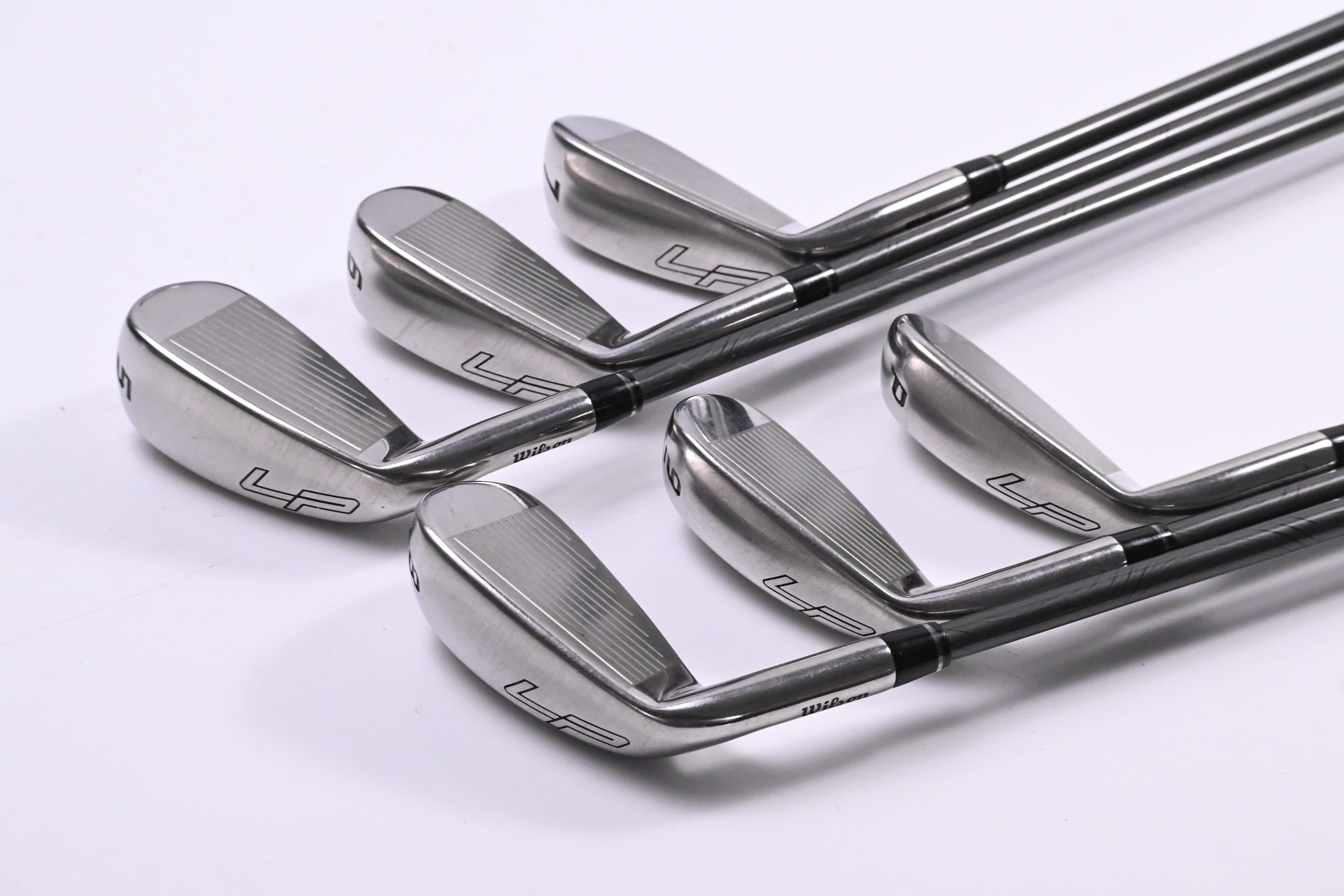 Wilson Launch Pad 2022 Irons / 5-PW / Senior Flex Evenflow Green 55 Shaft