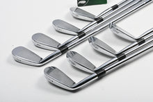 Load image into Gallery viewer, Mizuno MP-63 Irons / 3-PW / Stiff Flex Dynamic Gold S300 Shafts
