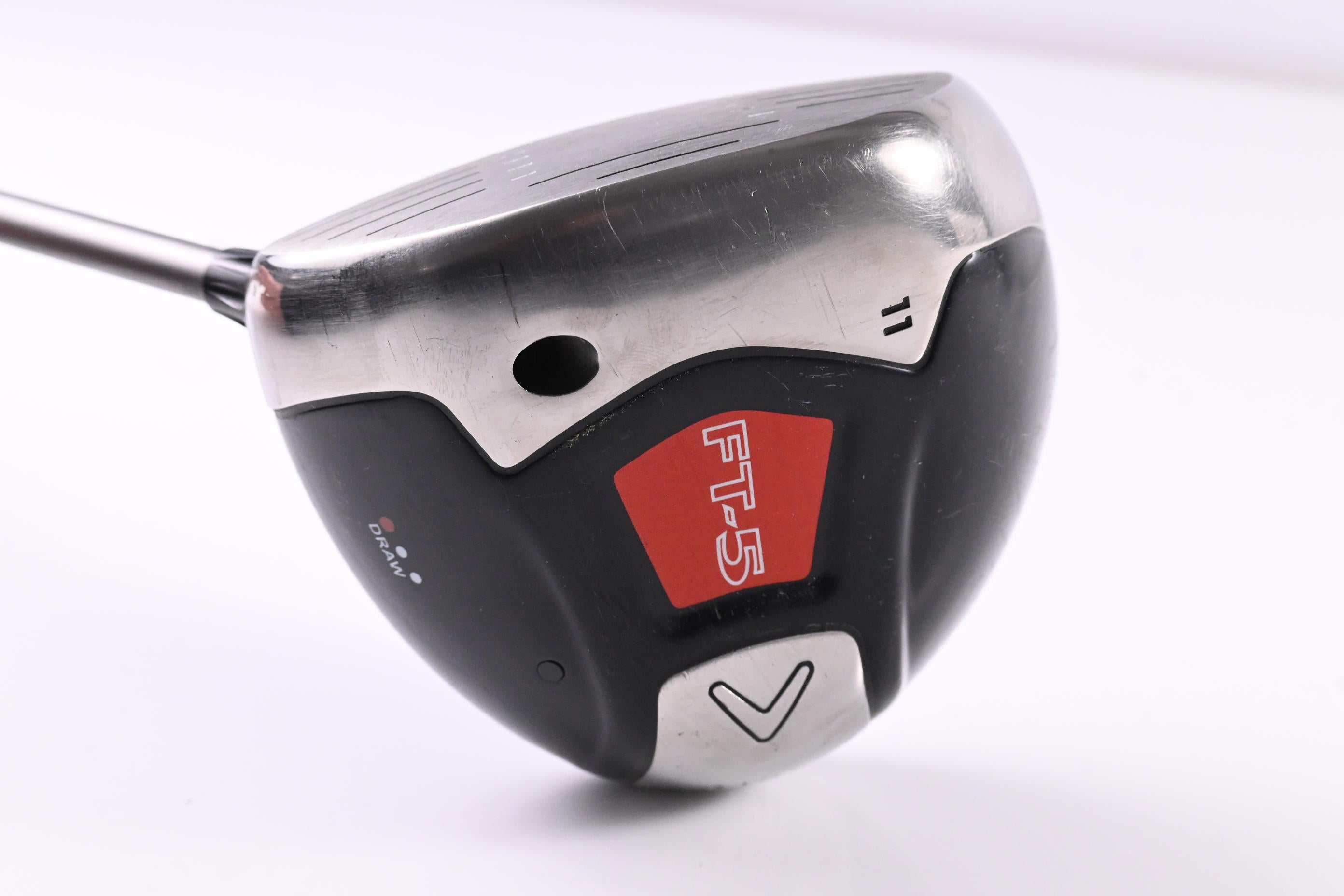 Left Hand Callaway FT-5 Fusion Driver / 11 Degree / Stiff Flex Bassara V63 Shaft
