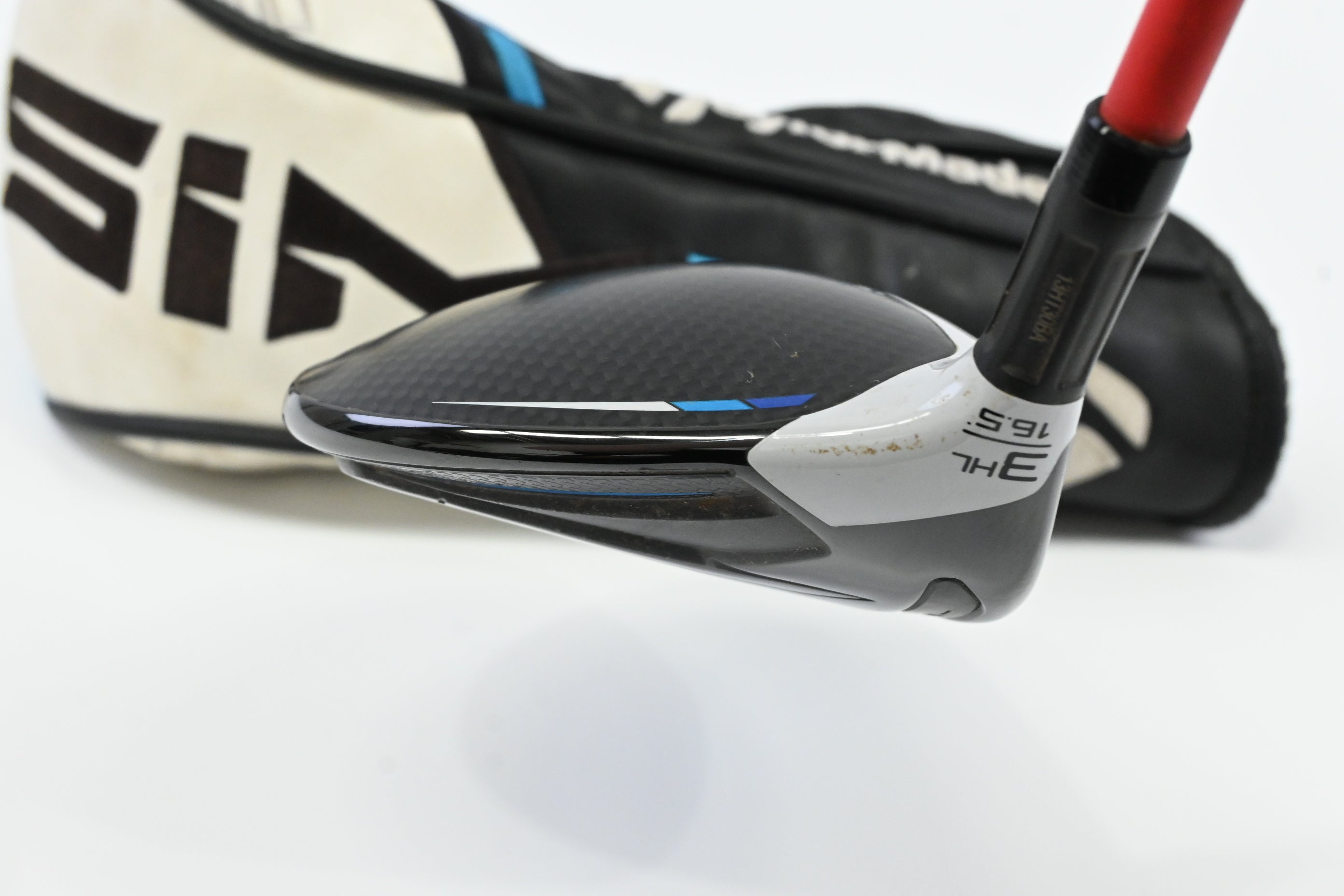 Left Hand Taylormade SIM2 Max #3 Wood / 16.5 Degree / Stiff Flex UST Proforce V2