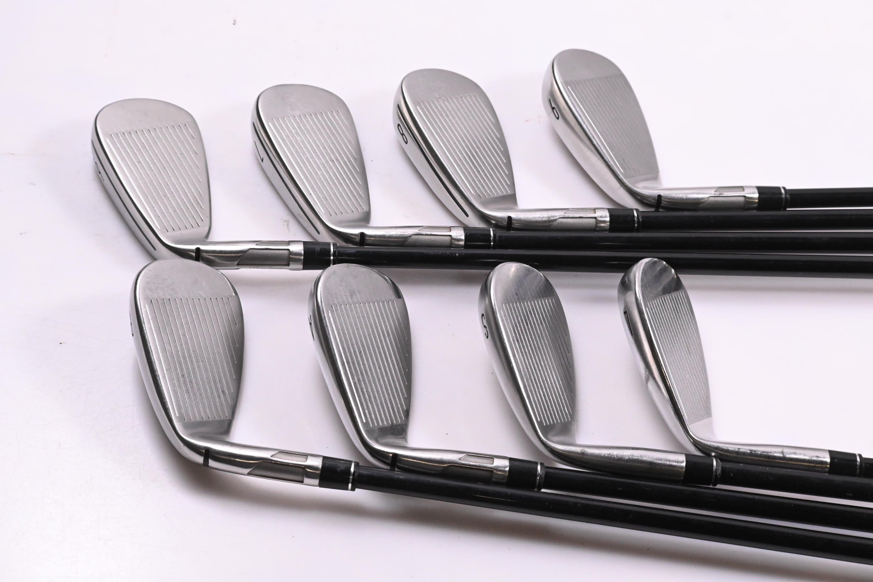 Taylormade Stealth Irons / 6-PW+AW+SW+LW / Regular Flex Fujikura Ventus Red 6