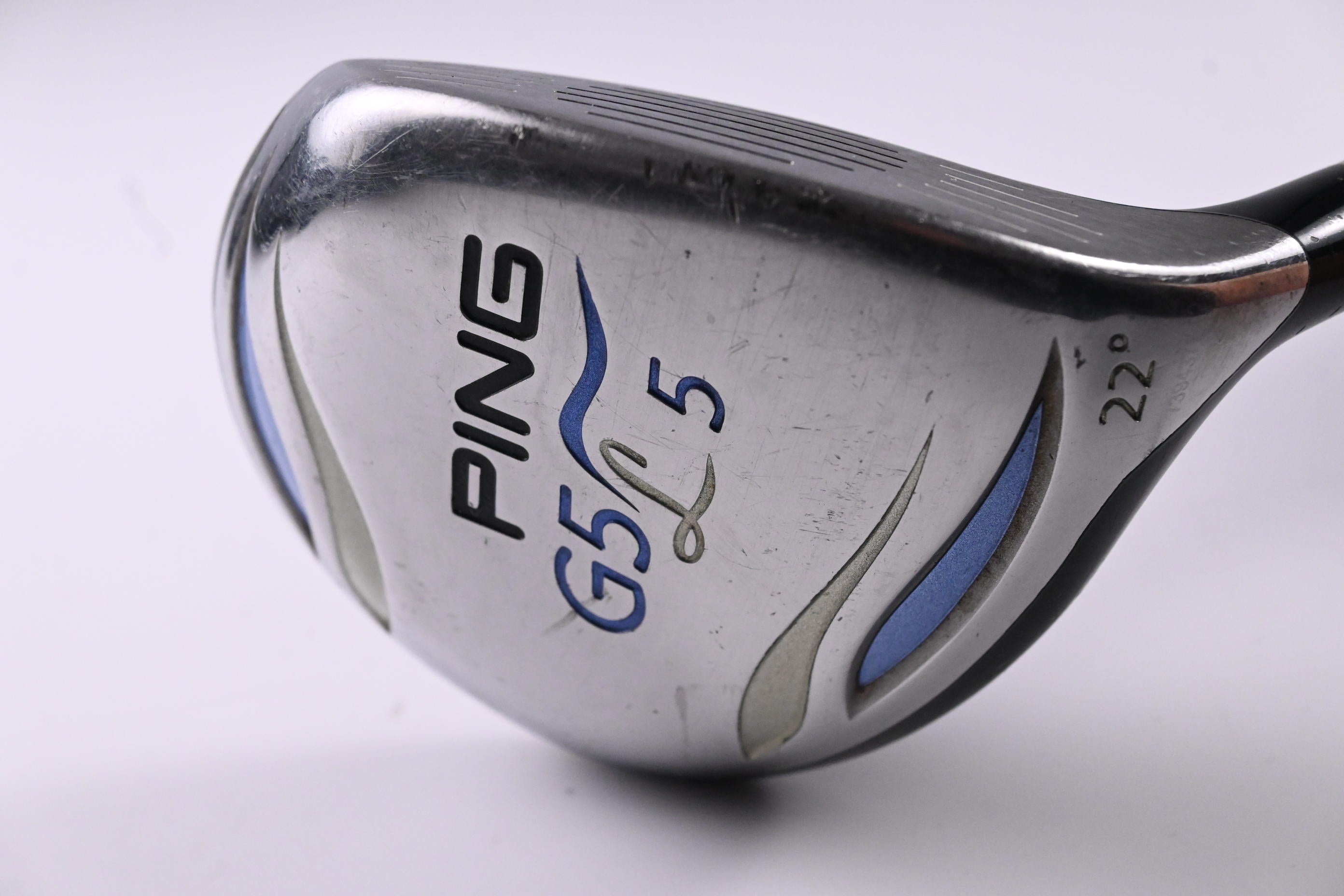 Ladies Ping G5 #5 Wood / 22 Degree / Ladies Flex Ping ULT 50 F Shaft