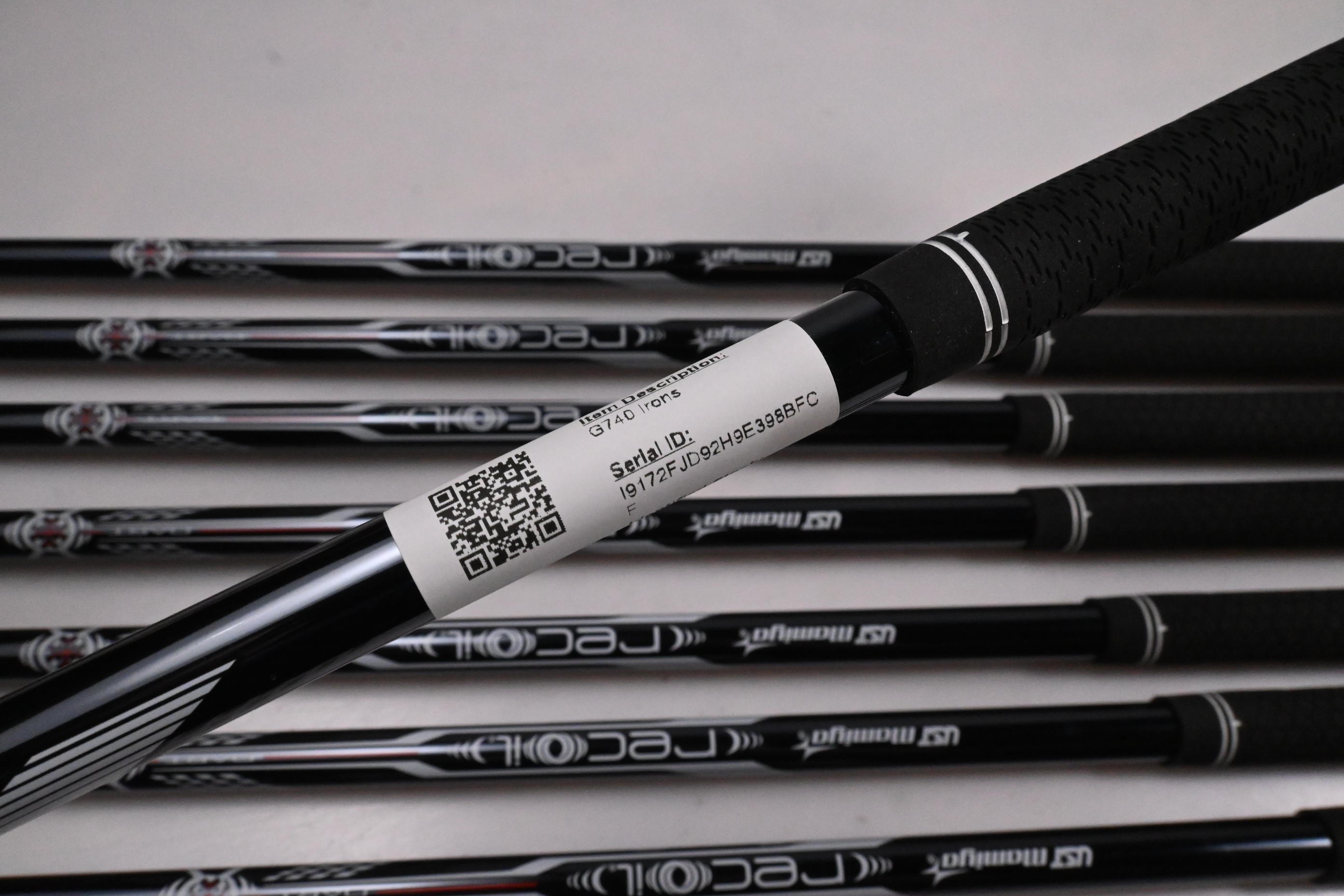 Ping G740 Irons / 6-PW+GW+50°+56° / Brown Dot / Senior Flex UST Recoil Dart 65