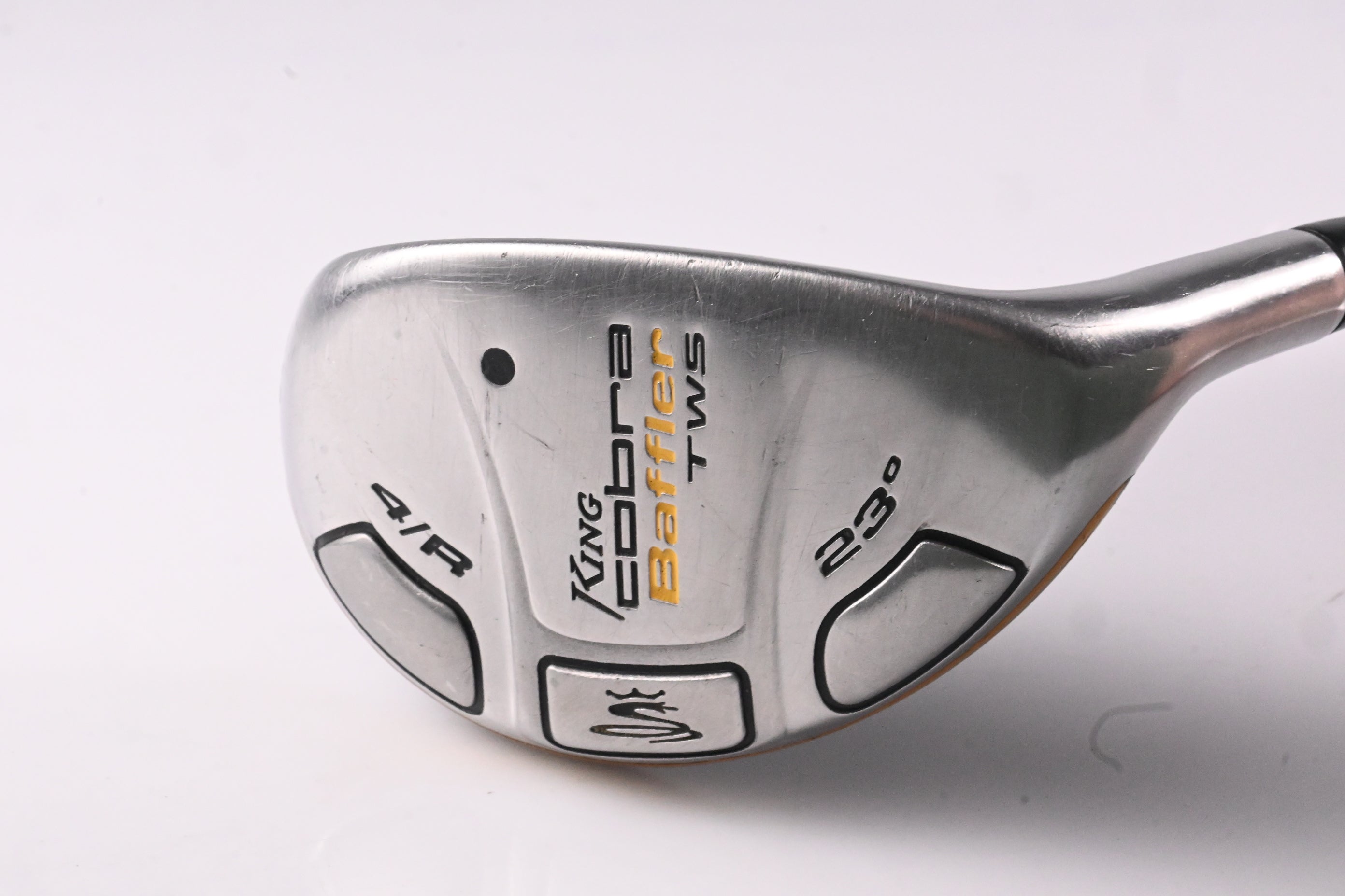 Cobra Baffler TWS #4 Hybrid / 23 Degree / Stiff Flex Aldila DVS-HL 65 Shaft