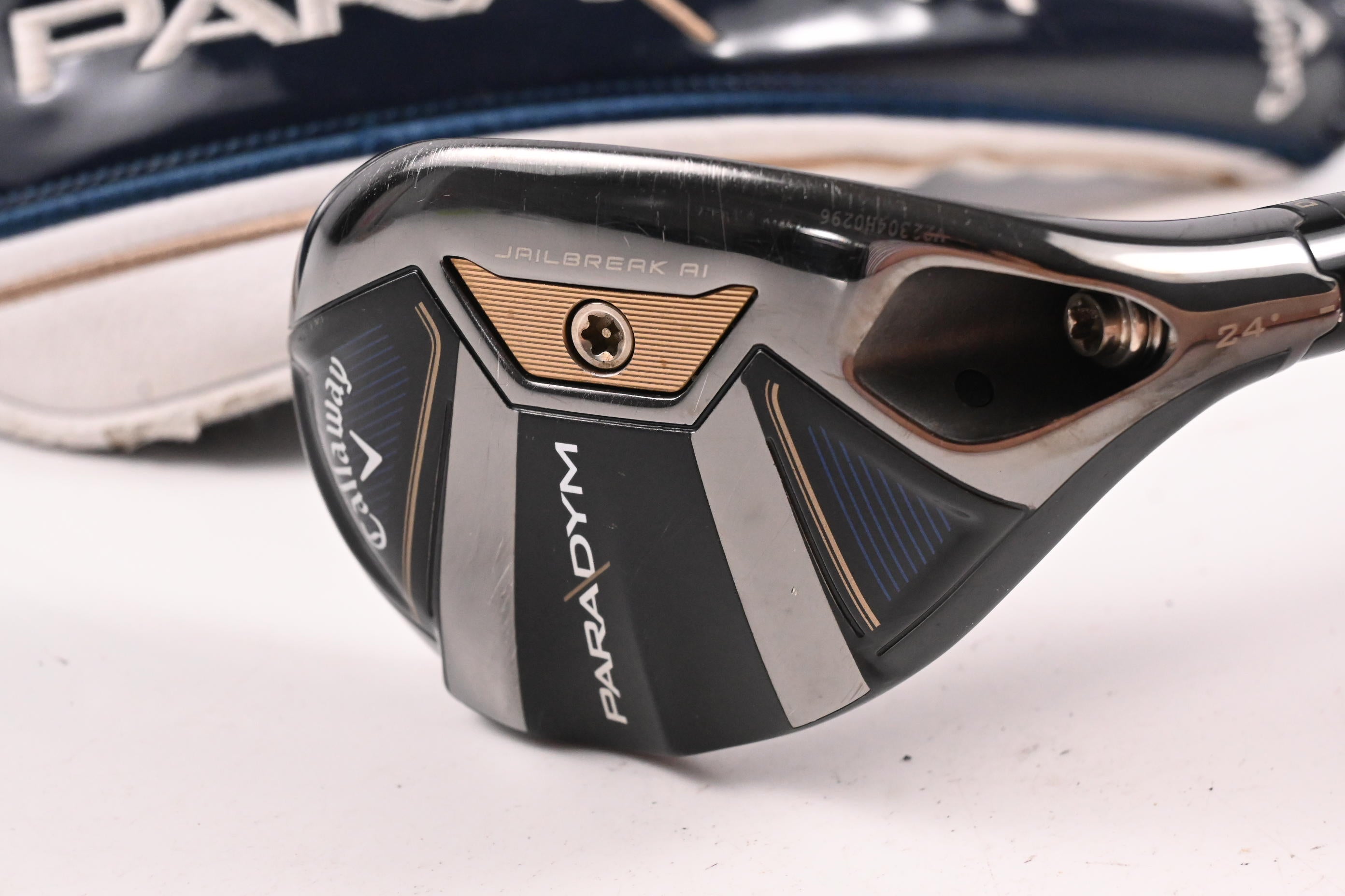 Callaway Paradym #5 Hybrid / 24 Degree / Regular Flex HZRDUS Gen4 Silver 65