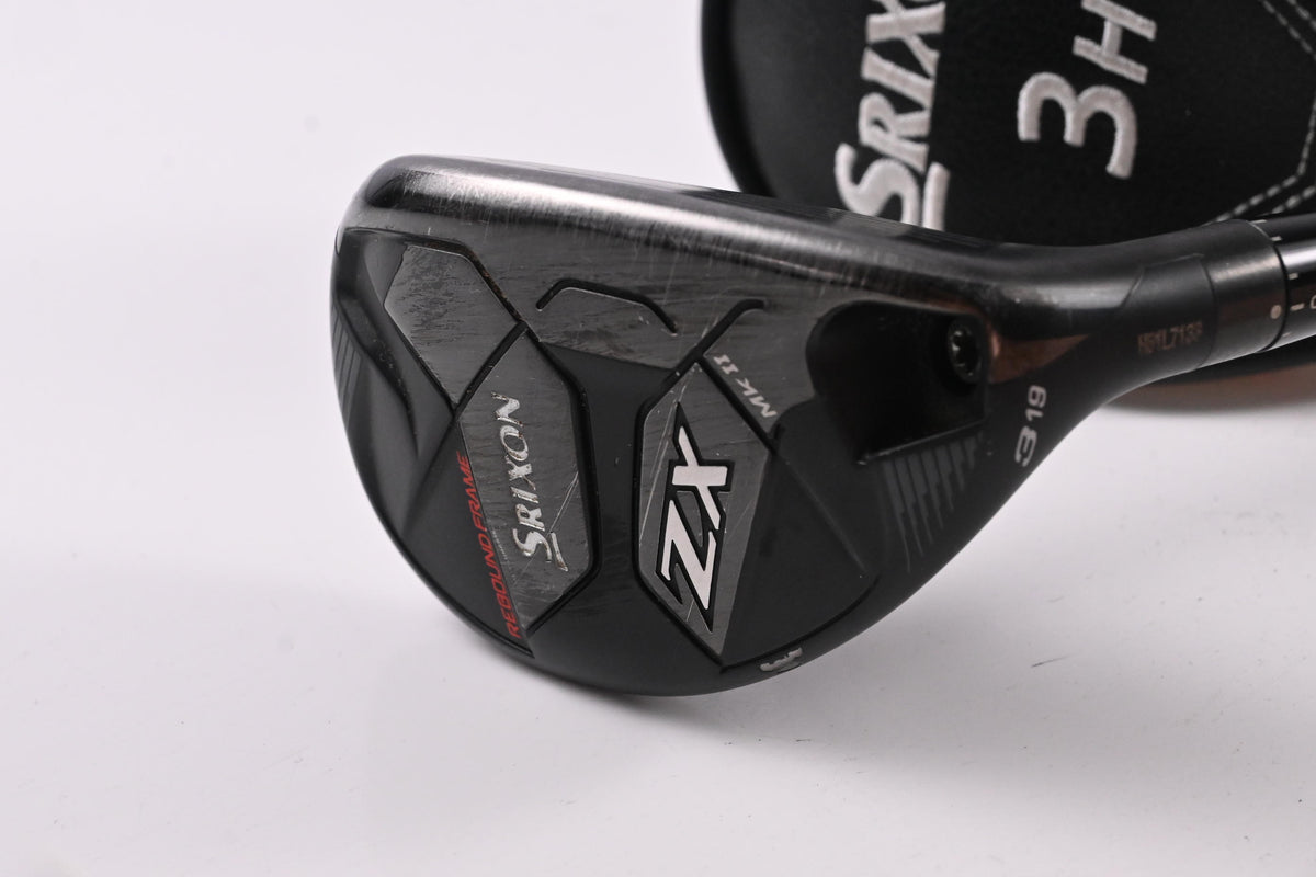 Srixon ZX Mk II 2023 #3 Hybrid / 19 Degree / Regular Flex HZRDUS RDX Smoke Red